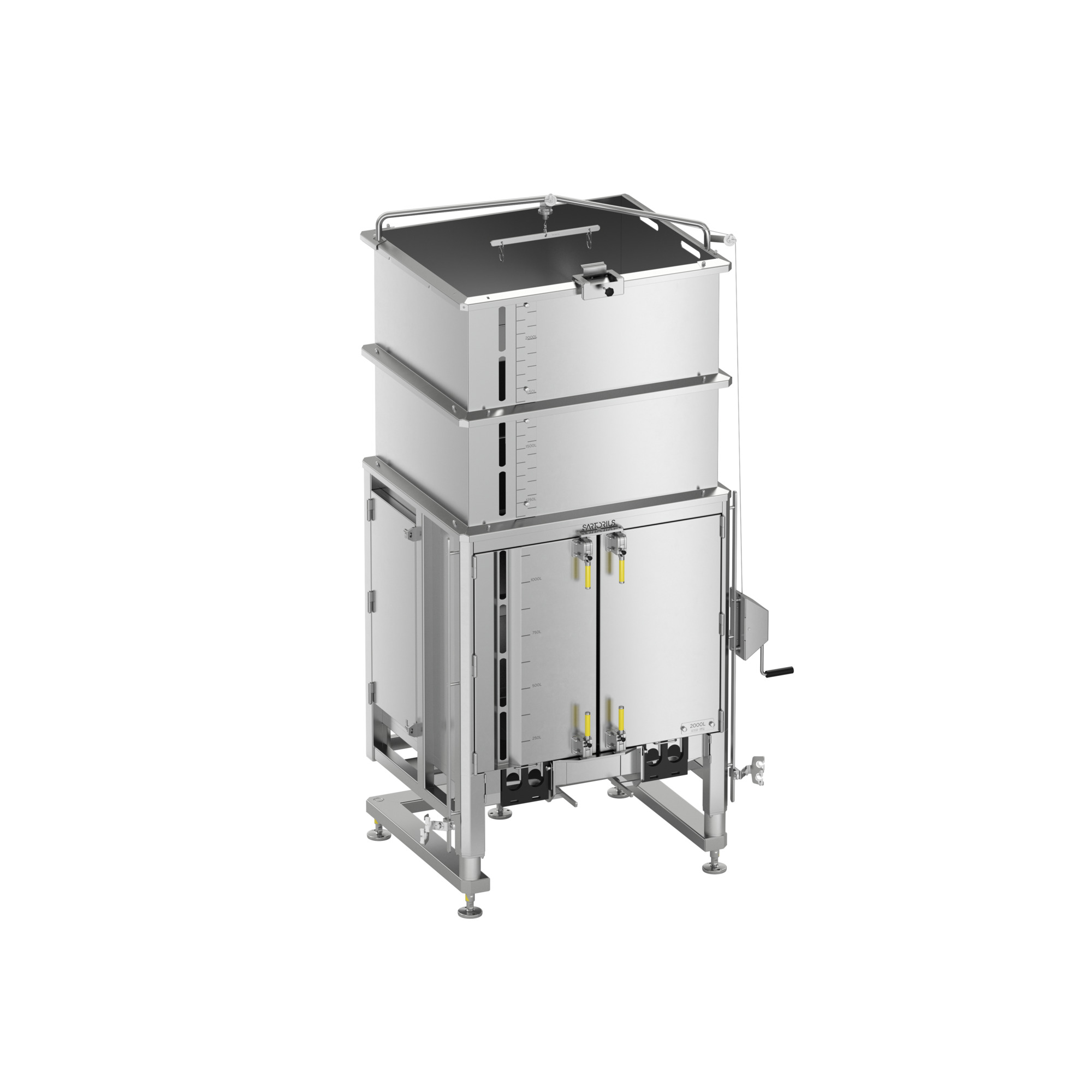 Palletank® for Mixing Single-Walled 48Ra (for North America) - 2000 L