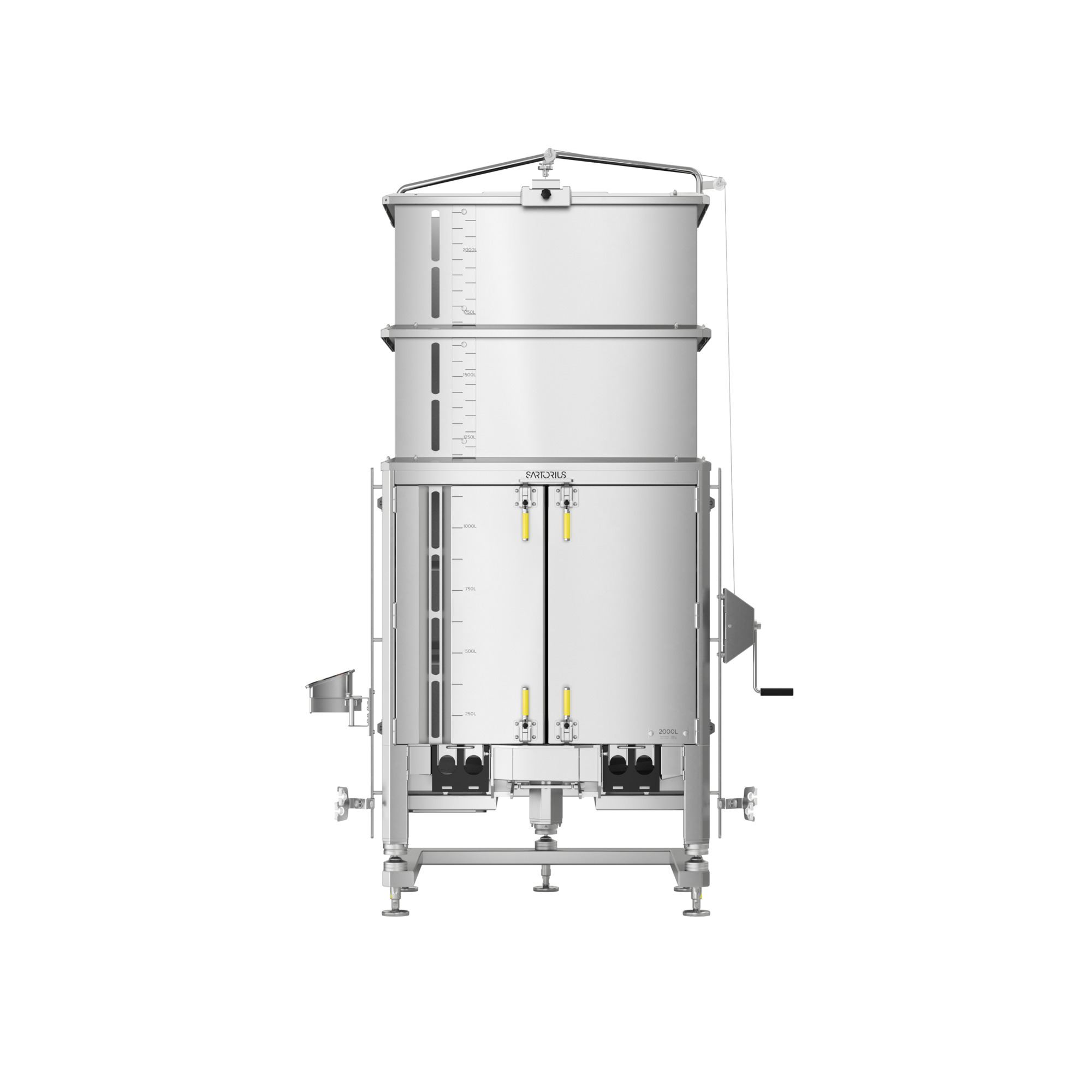 Palletank® for Mixing with Weighing 32Ra (for North America) - 2000 L