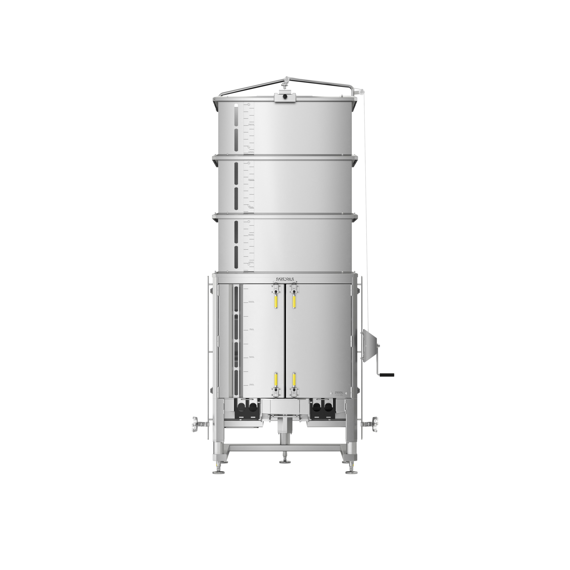 Palletank® for Mixing Single-Walled 48Ra (for North America) - 2500 L