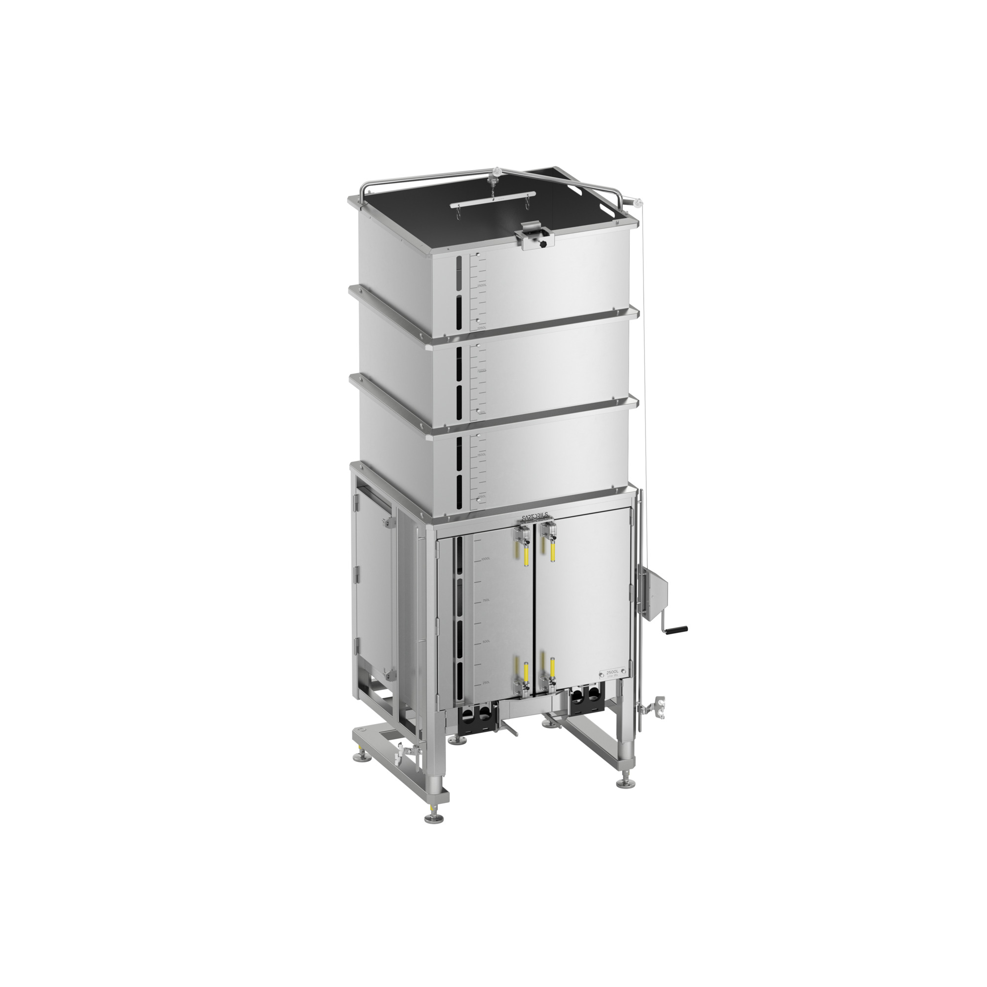 Palletank® for Mixing Single-Walled 48Ra (for North America) - 2500 L