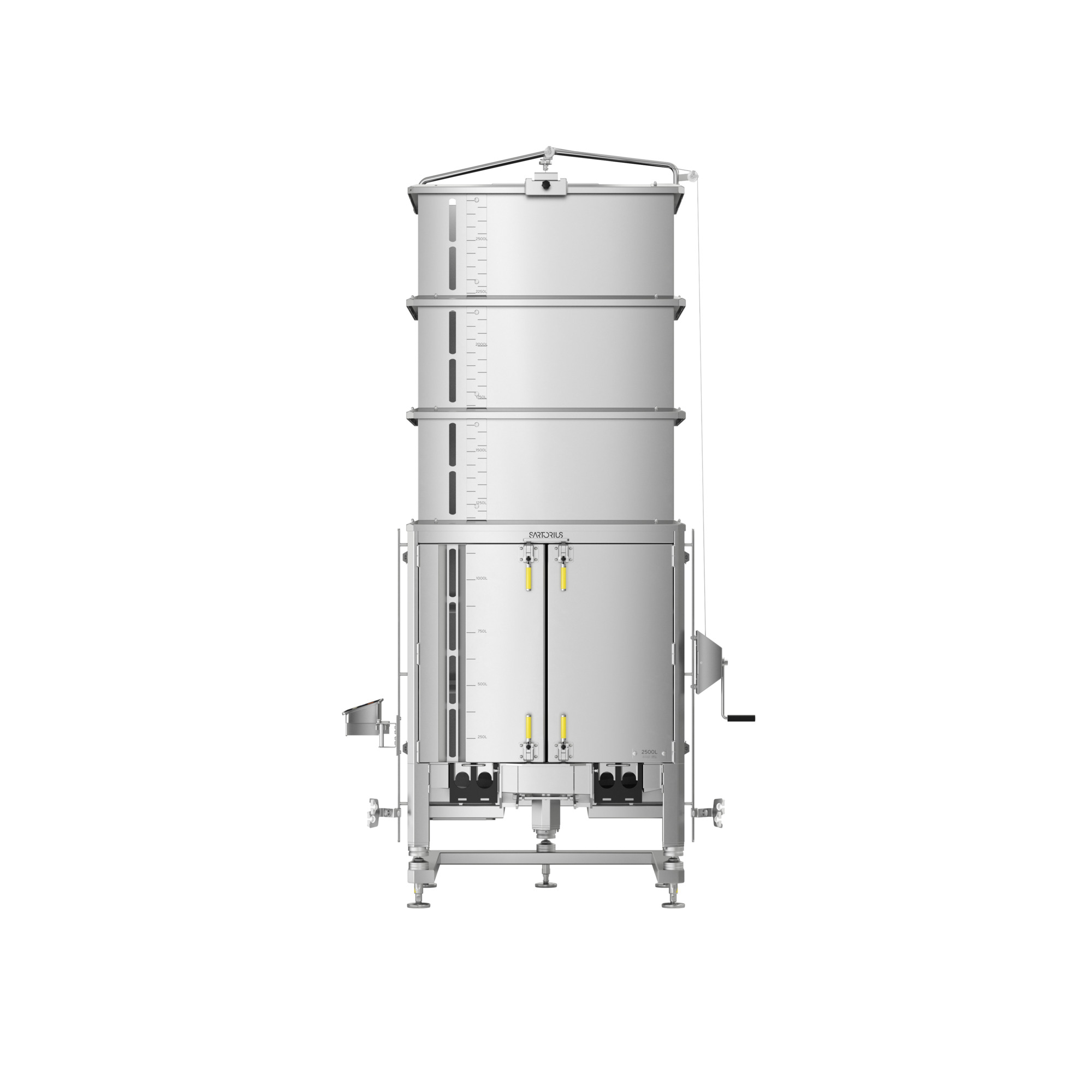 Palletank® for Mixing with Weighing 48Ra (for North America) - 2500 L