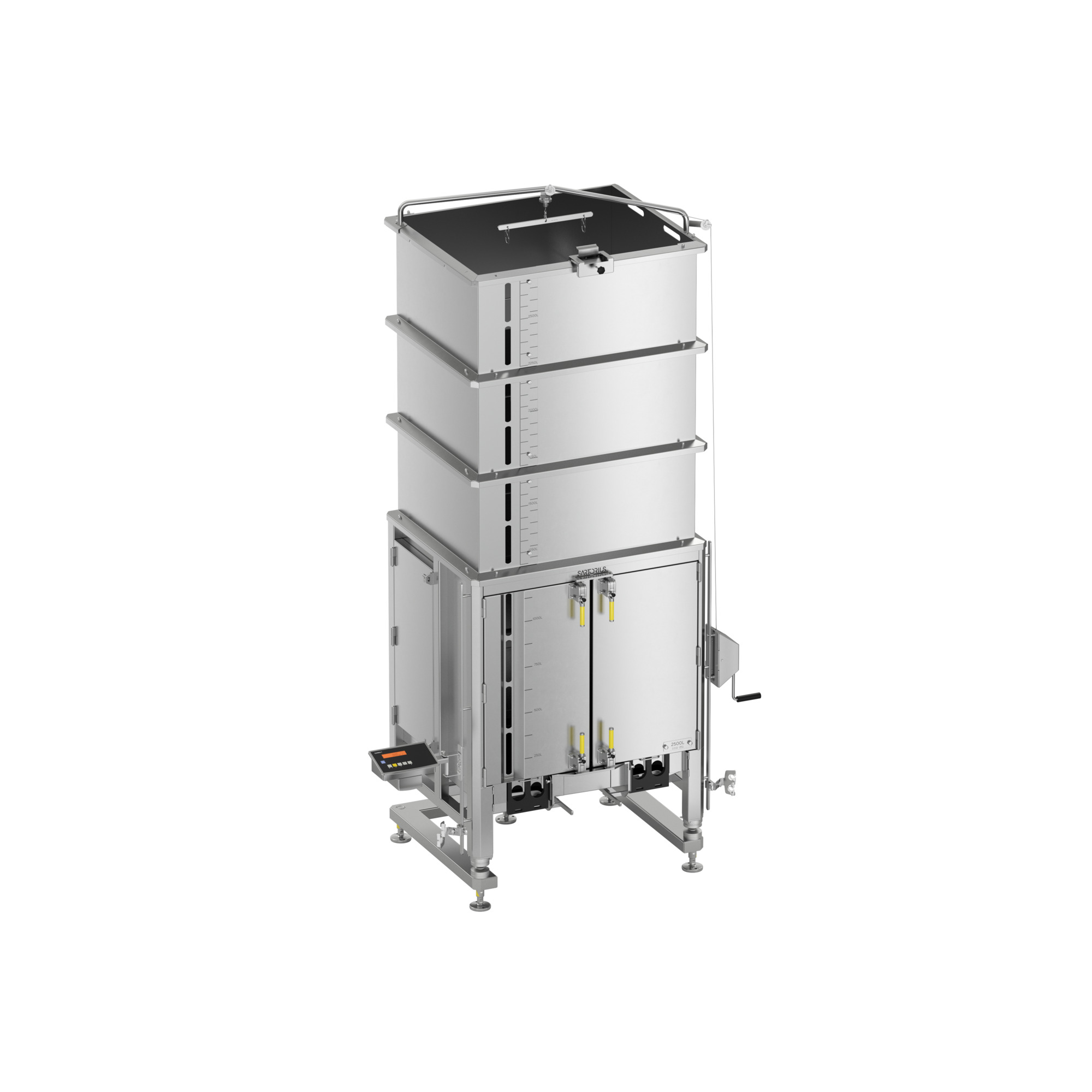 Palletank® for Mixing with Weighing 48Ra (for North America) - 2500 L