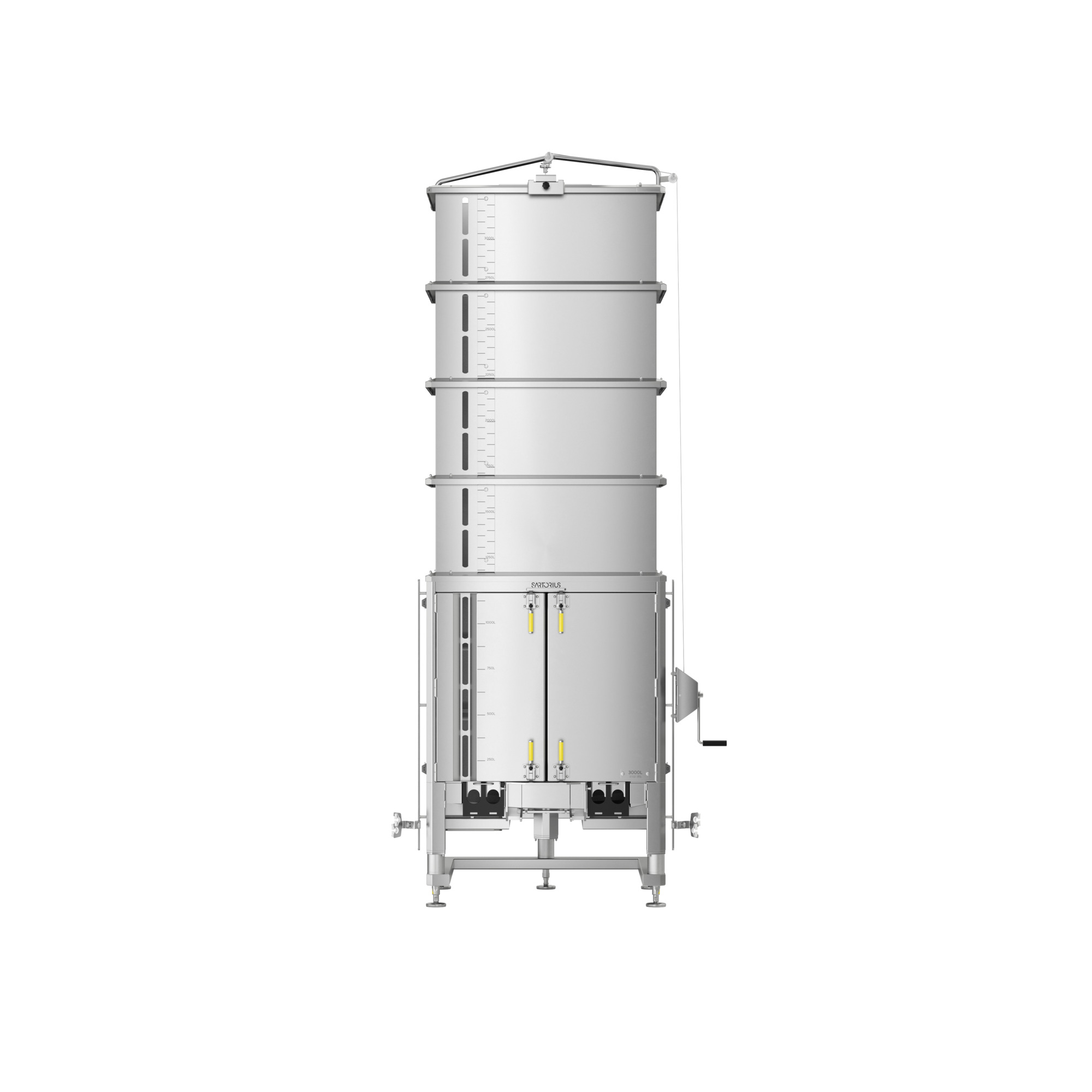 Palletank® for Mixing Single-Walled 48Ra (for North America) - 3000 L
