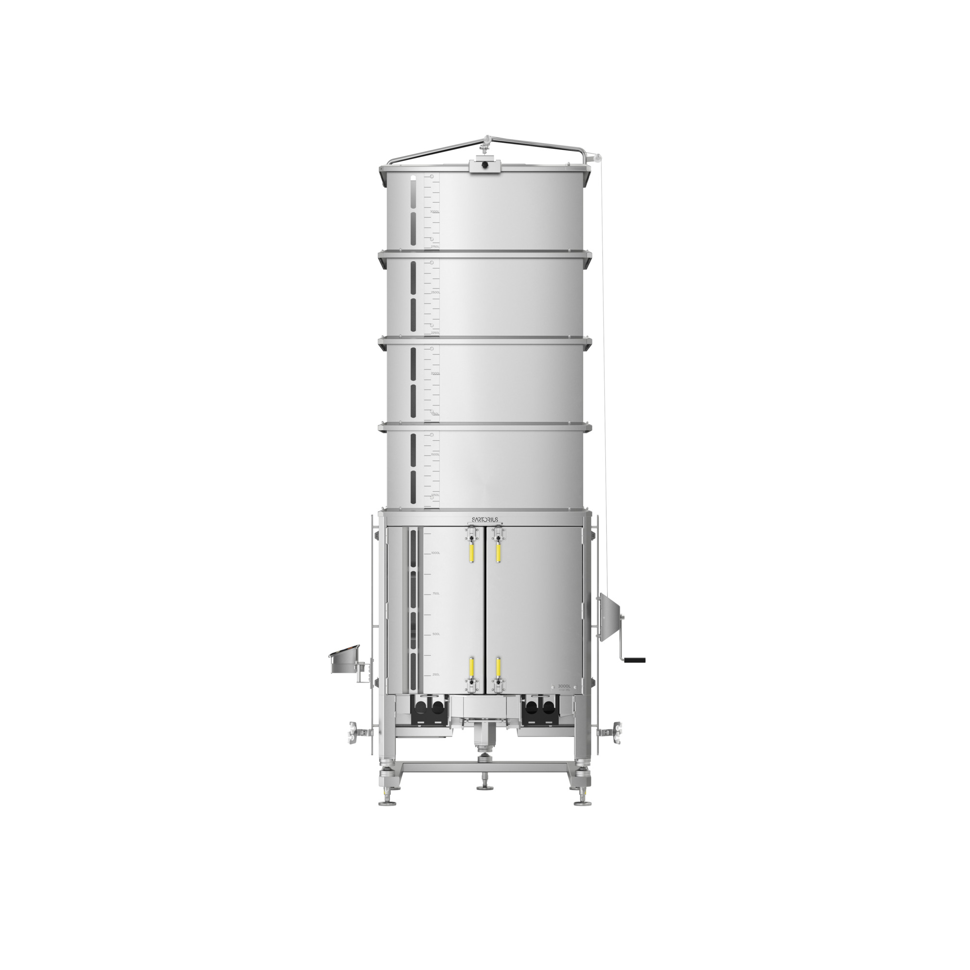 Palletank® for Mixing with Weighing 48Ra (for North America) - 3000 L