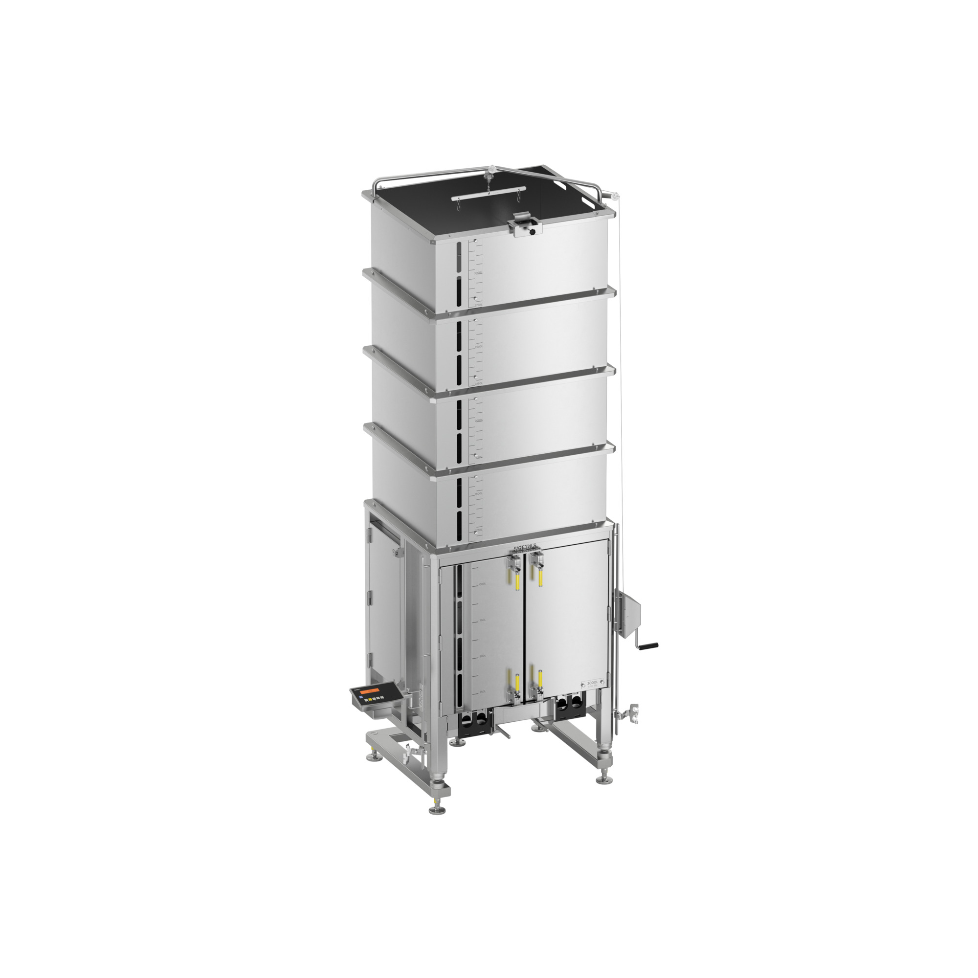 Palletank® for Mixing with Weighing 48Ra (for North America) - 3000 L