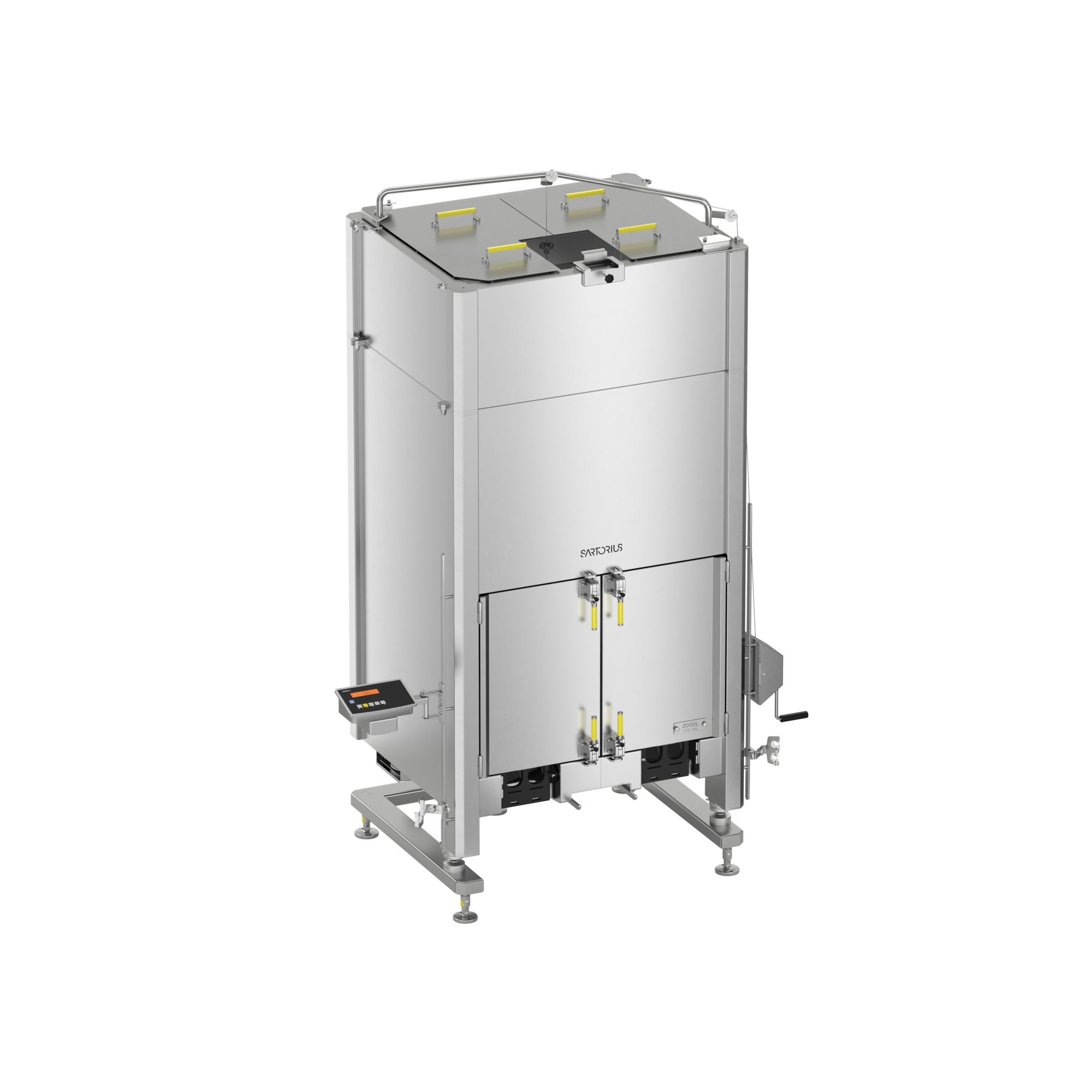 Palletank® for Mixing Jacketed ASME with Weighing 48Ra (for North America) - 2000 L