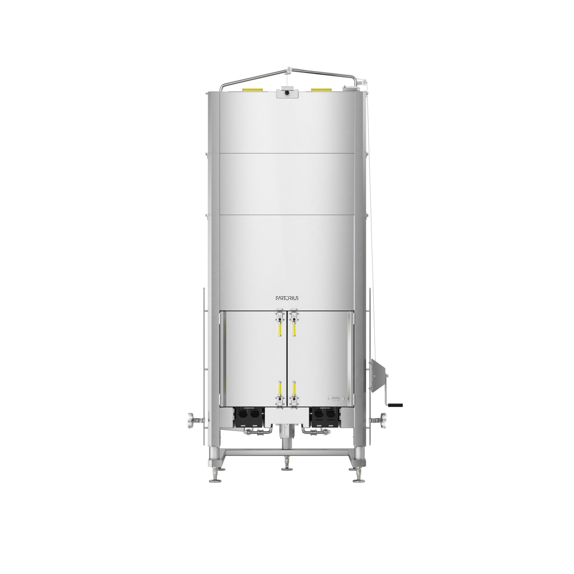 Palletank® for Mixing Jacketed ASME 32Ra (for North America) - 2500 L