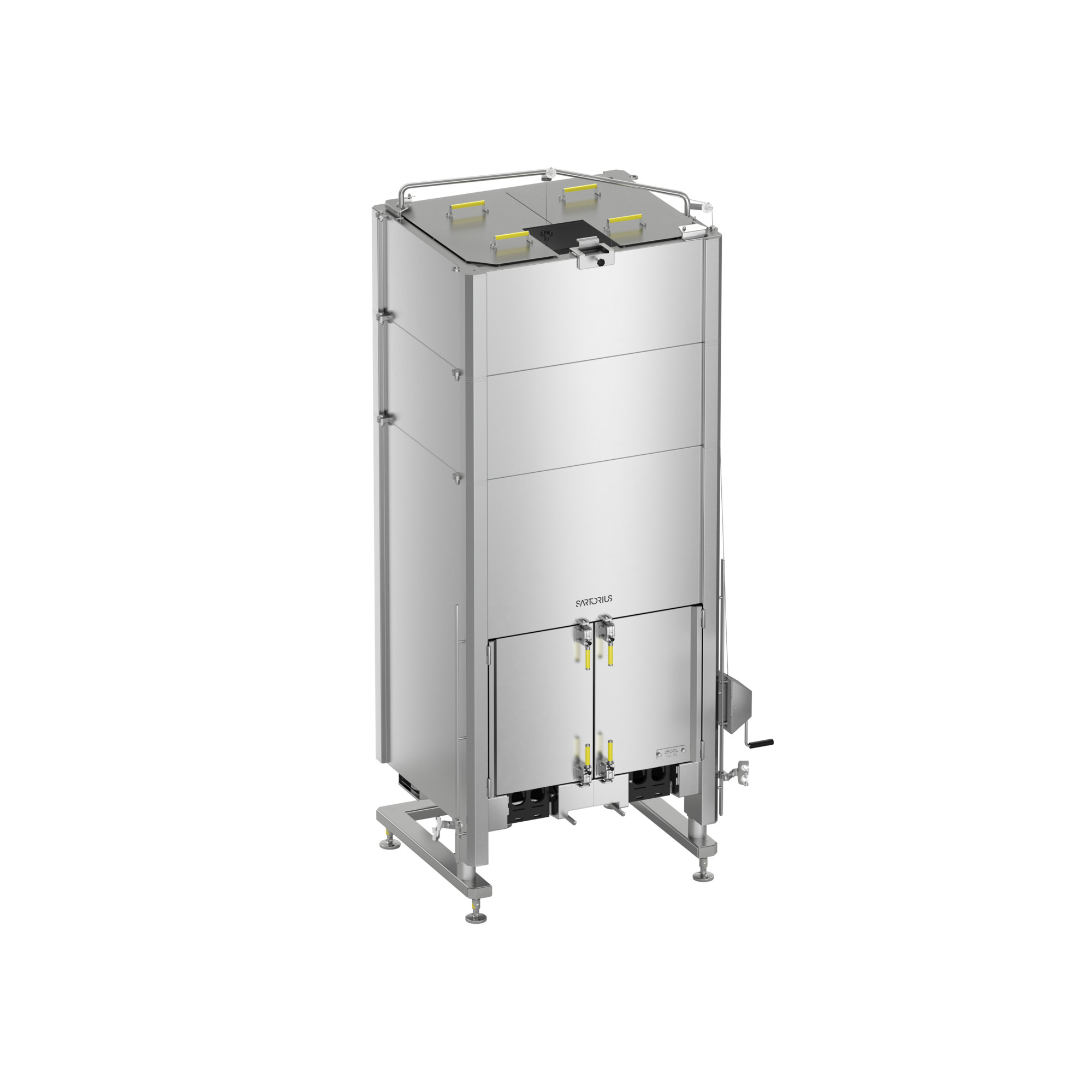Palletank® for Mixing Jacketed ASME 32Ra (for North America) - 2500 L