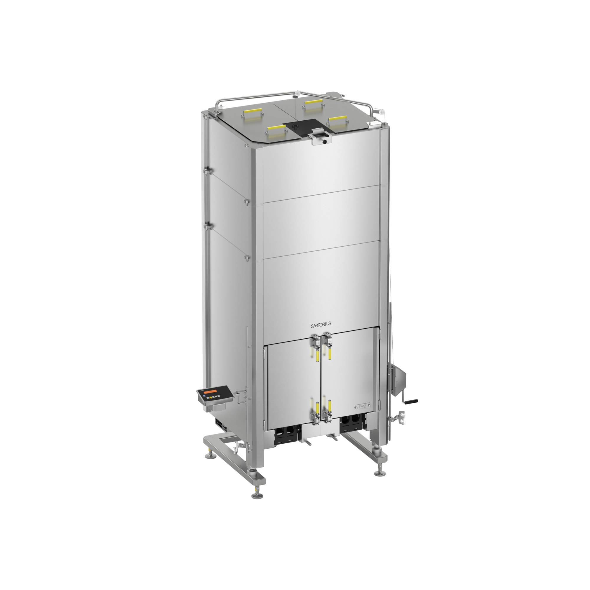 Palletank® for Mixing Jacketed ASME with Weighing 48Ra (for North America) - 2500 L