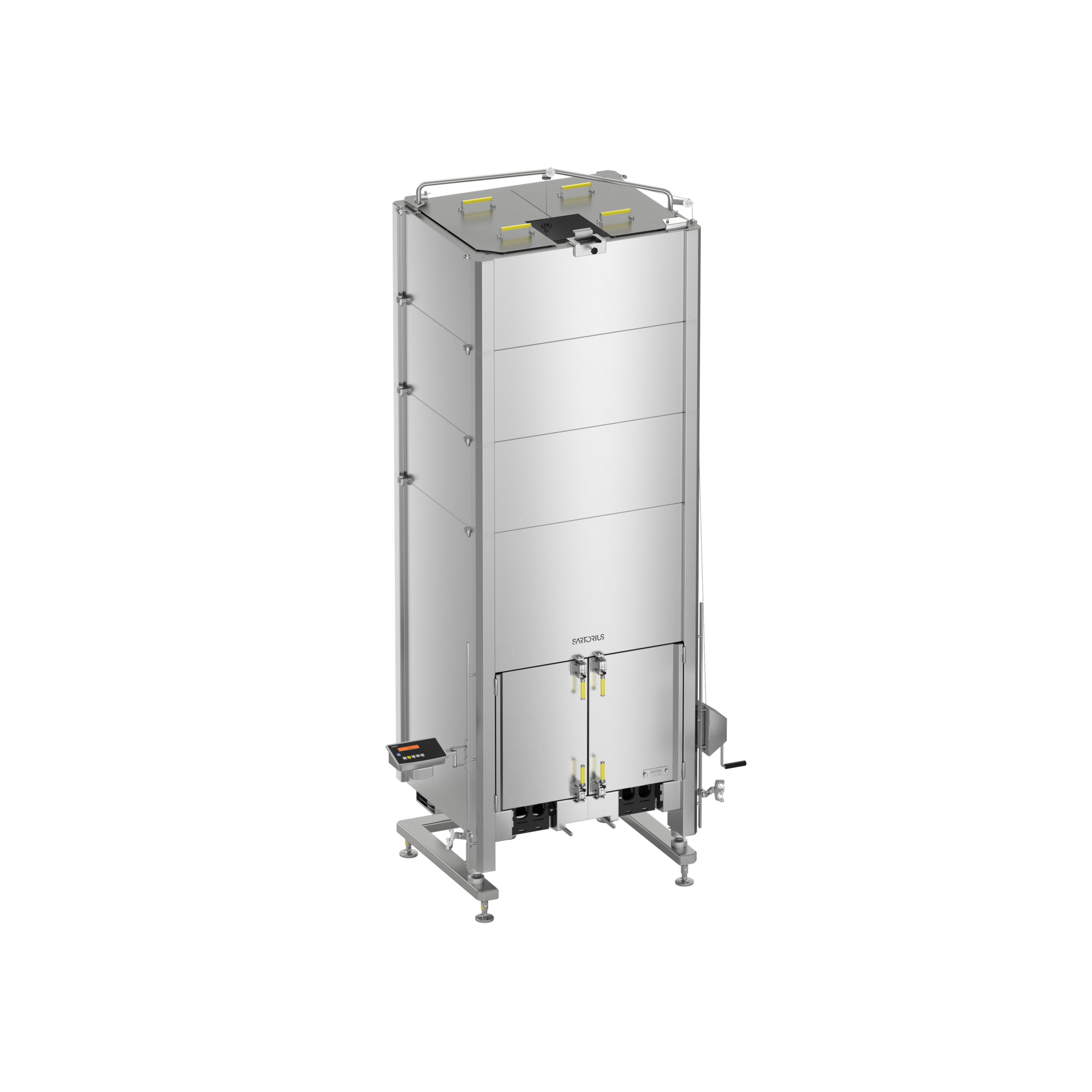 Palletank® for Mixing Jacketed ASME with Weighing 32Ra (for North America) - 3000 L