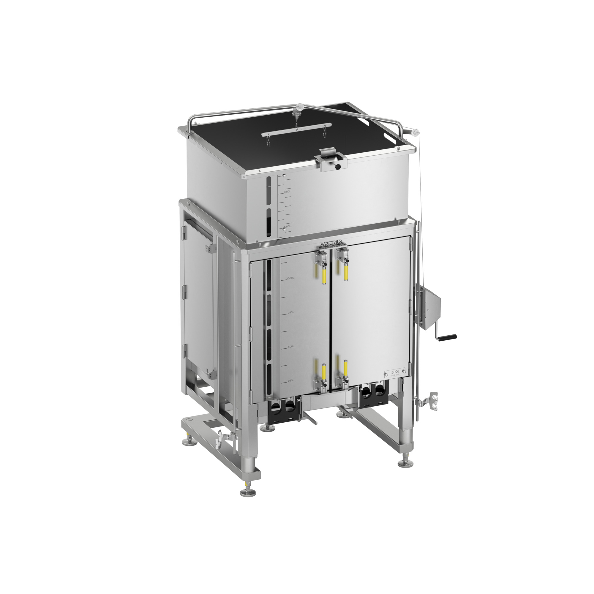 Palletank® for Mixing Single-Walled 48Ra (for North America) - 1500 L