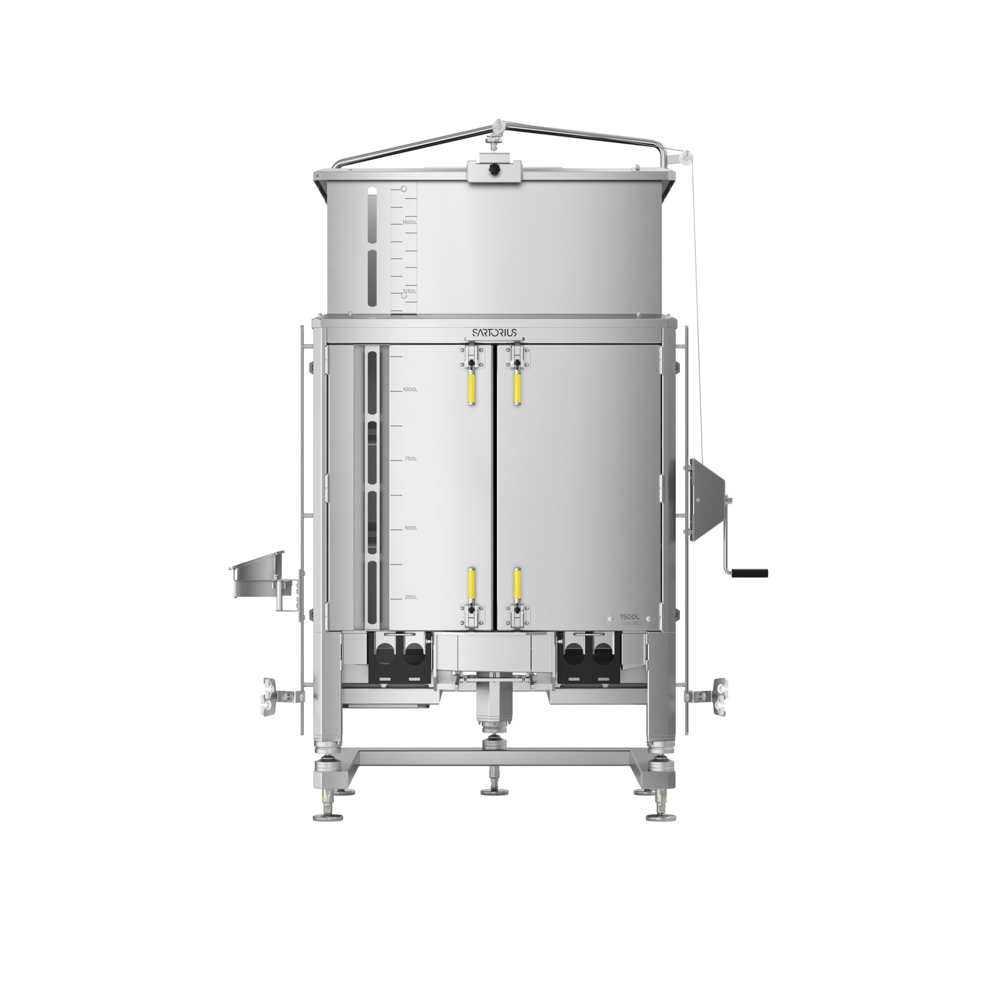 Palletank® for Mixing with Weighing 32Ra (for North America) - 1500 L