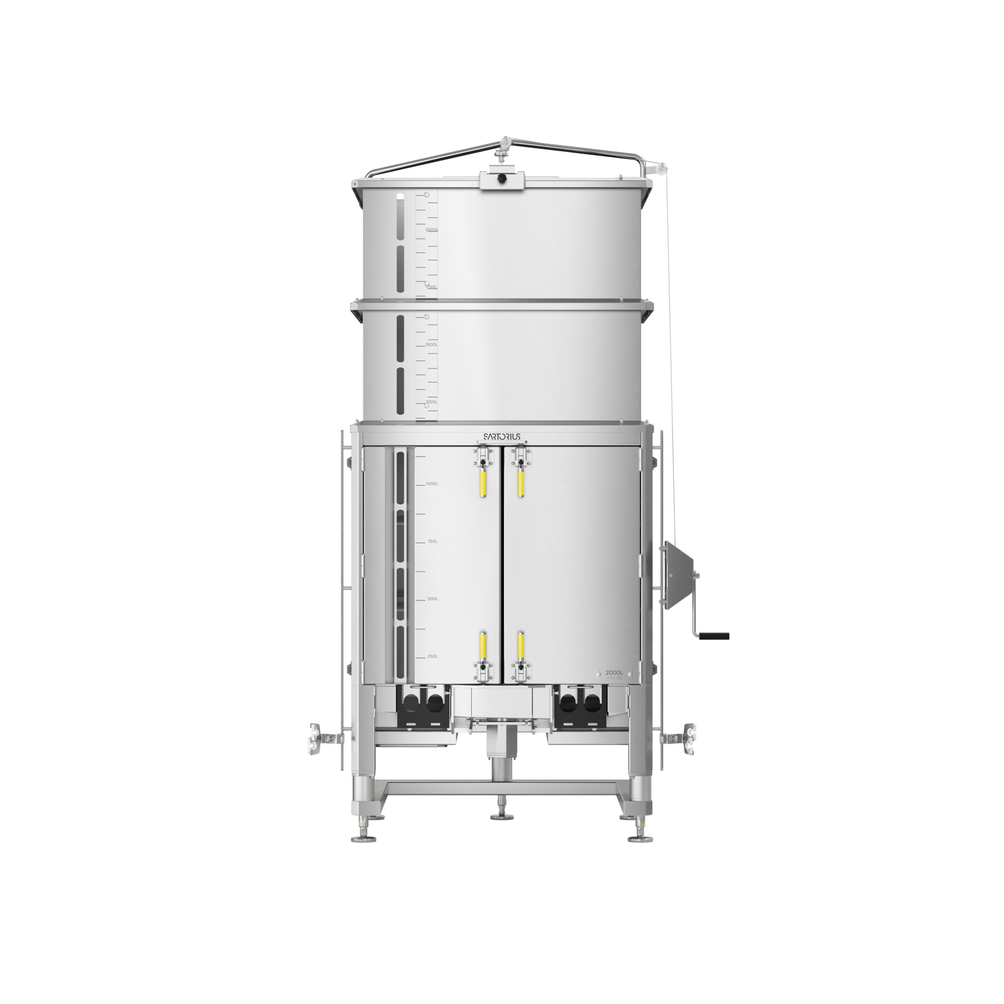 Palletank® for Mixing Single-Walled 48Ra (for North America) - 2000 L