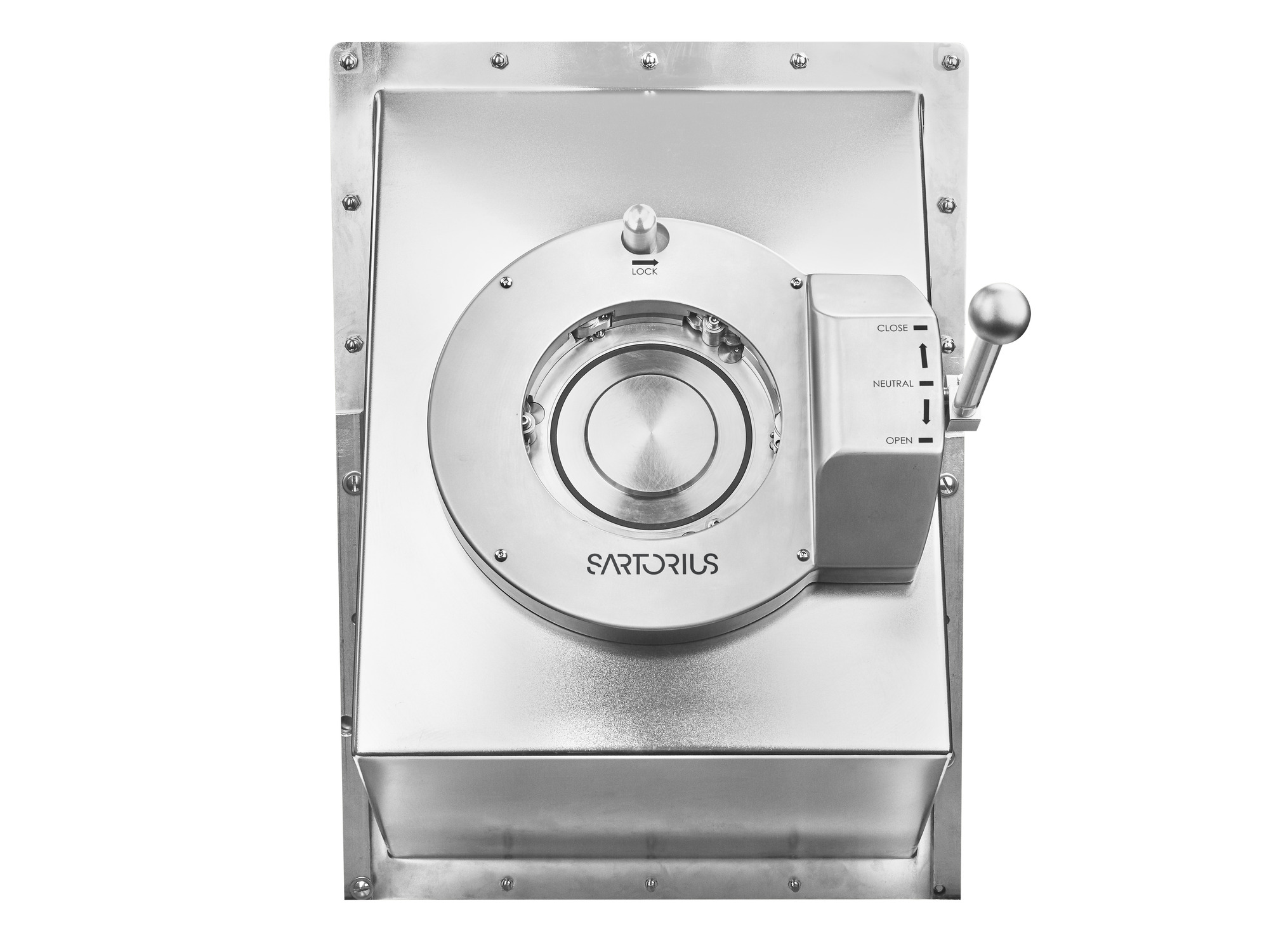 Biosafe® Aseptic Transfer Port - 110 mm - 90° Lever - Inside Right Opening