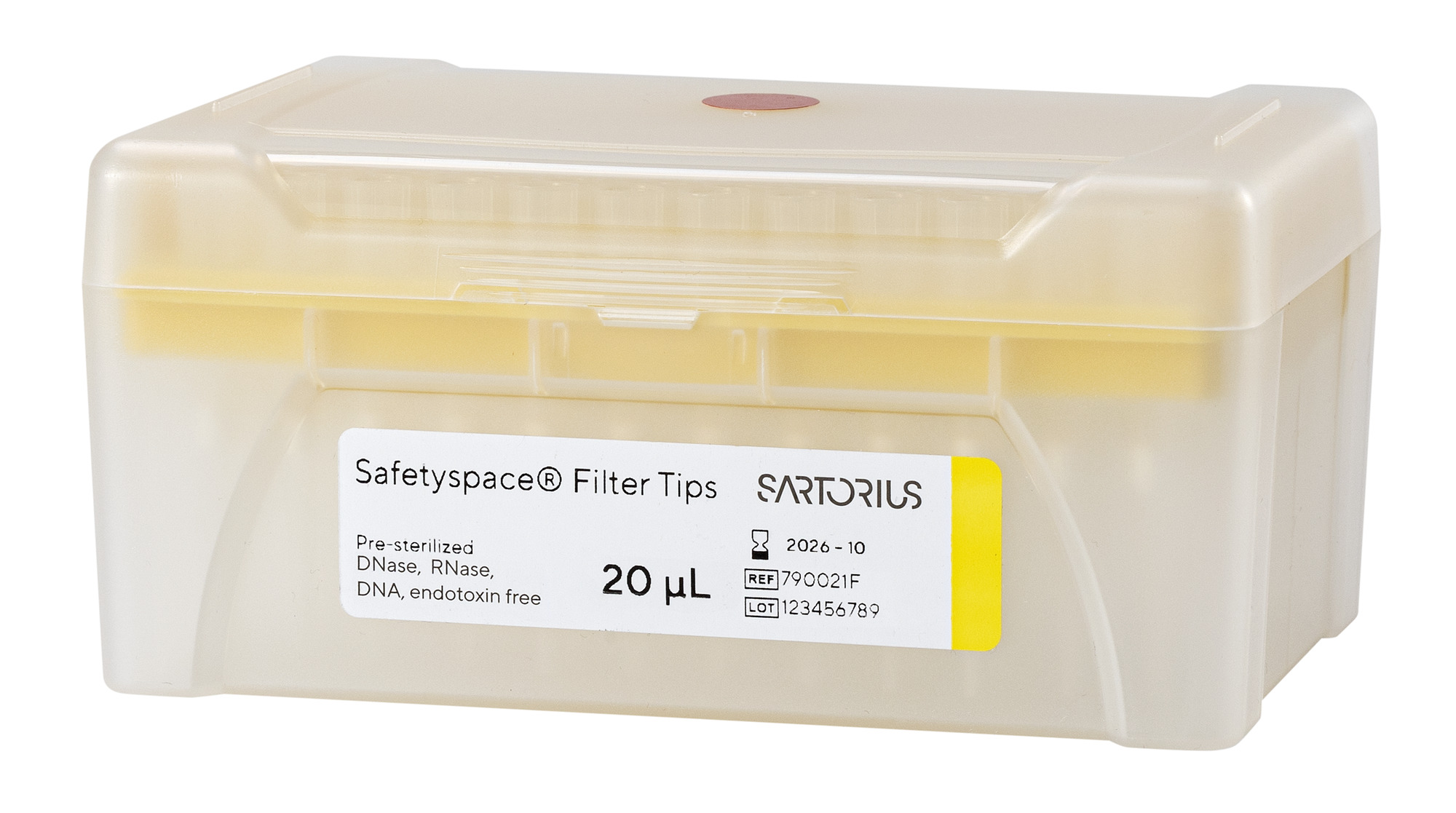 Safetyspace® Filtered Pipette Tips, Racked