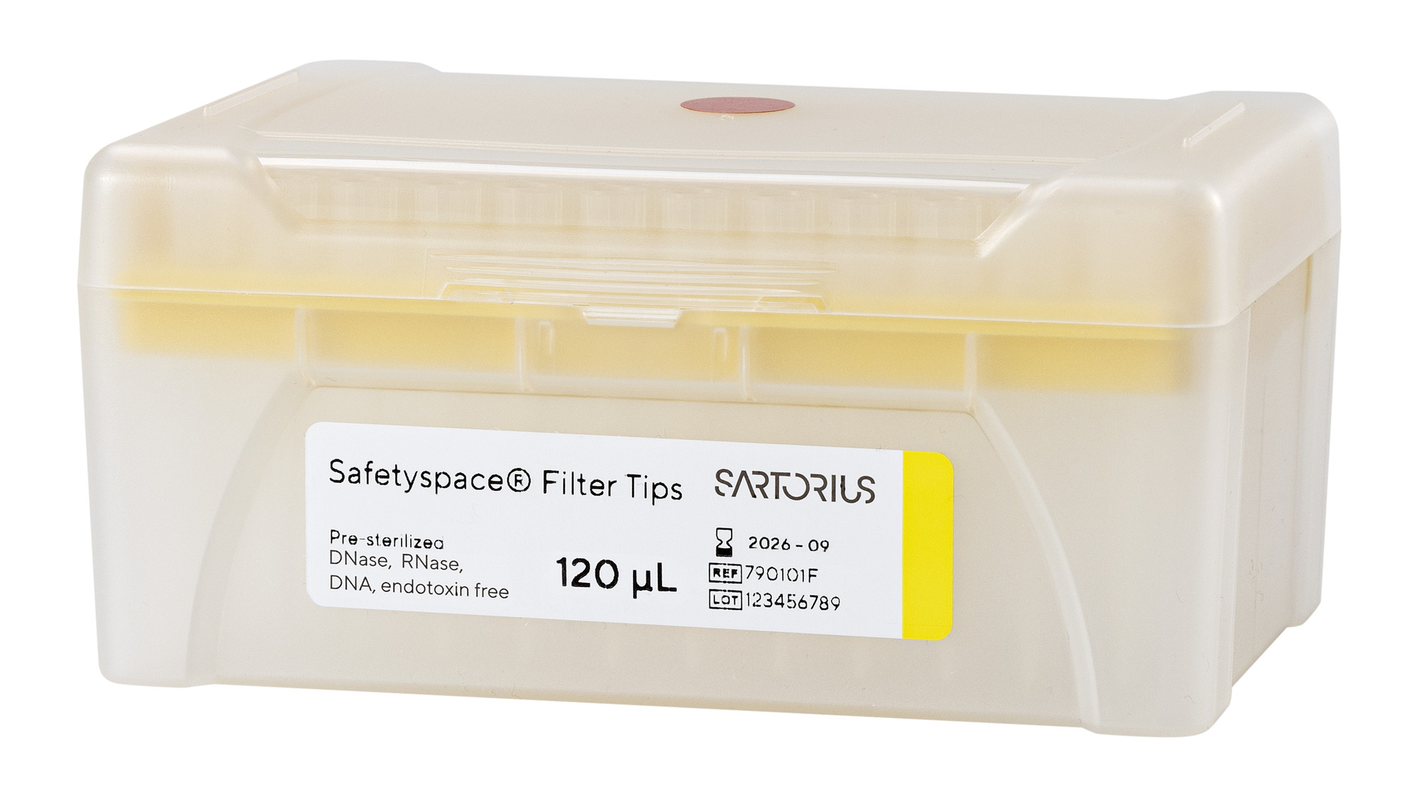 Safetyspace® Filtered Pipette Tips, Racked