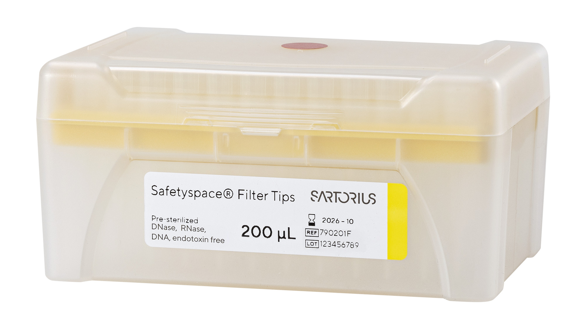 Safetyspace® Filtered Pipette Tips, Racked
