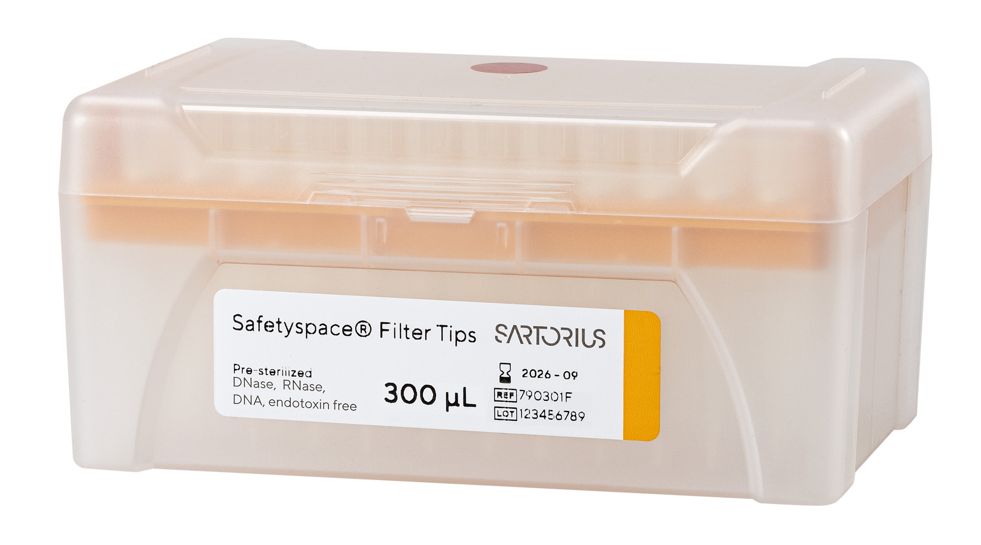 Safetyspace® Filtered Pipette Tips, Racked