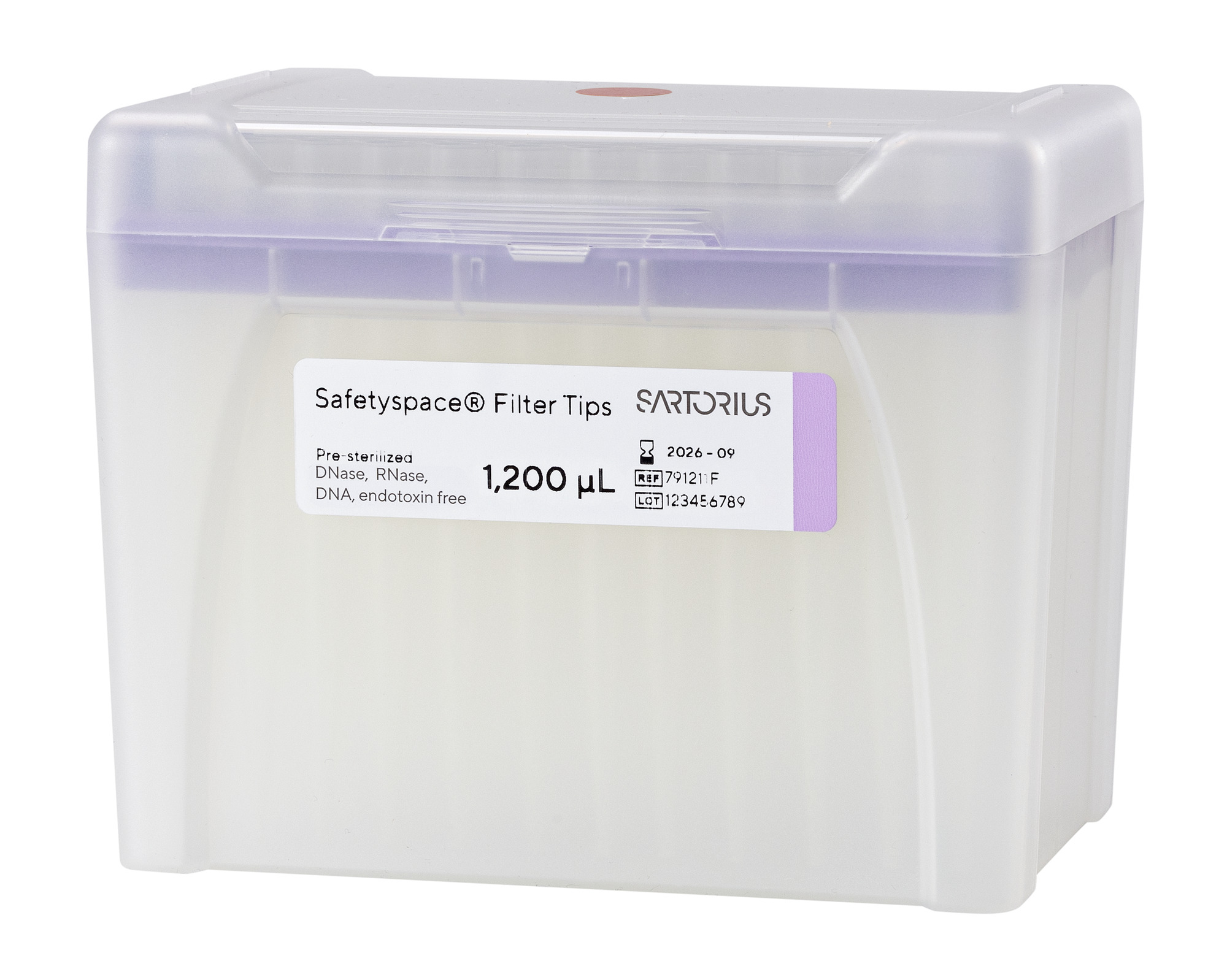 Safetyspace® Filtered Pipette Tips, Racked