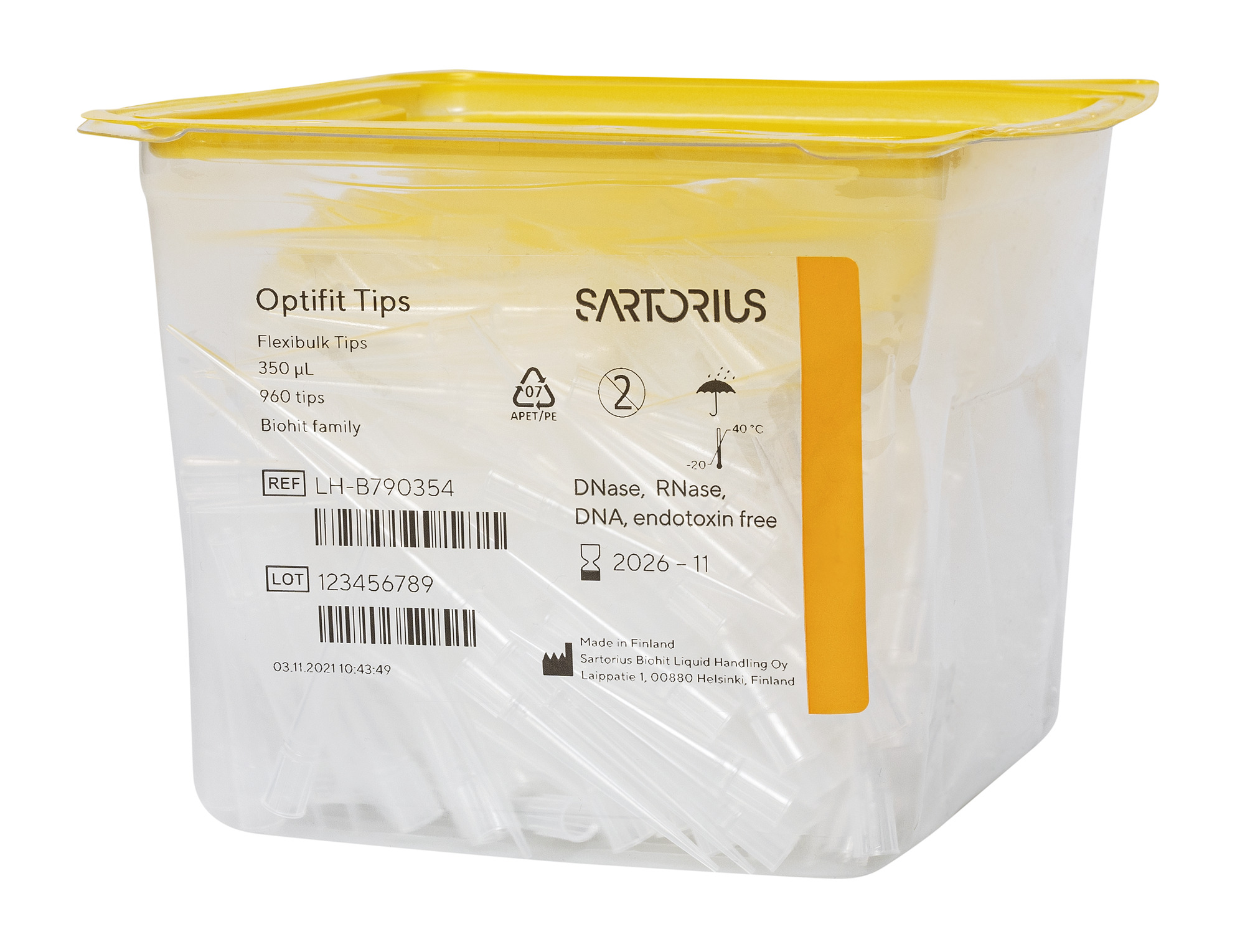 Optifit Flexibulk Non Sterile Pipette Tips
