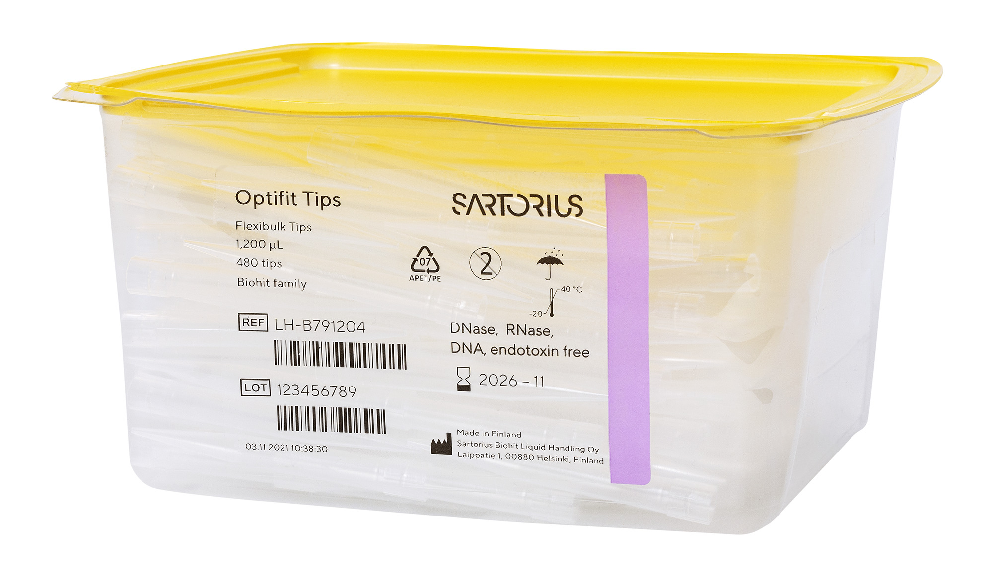 Optifit Flexibulk Non Sterile Pipette Tips