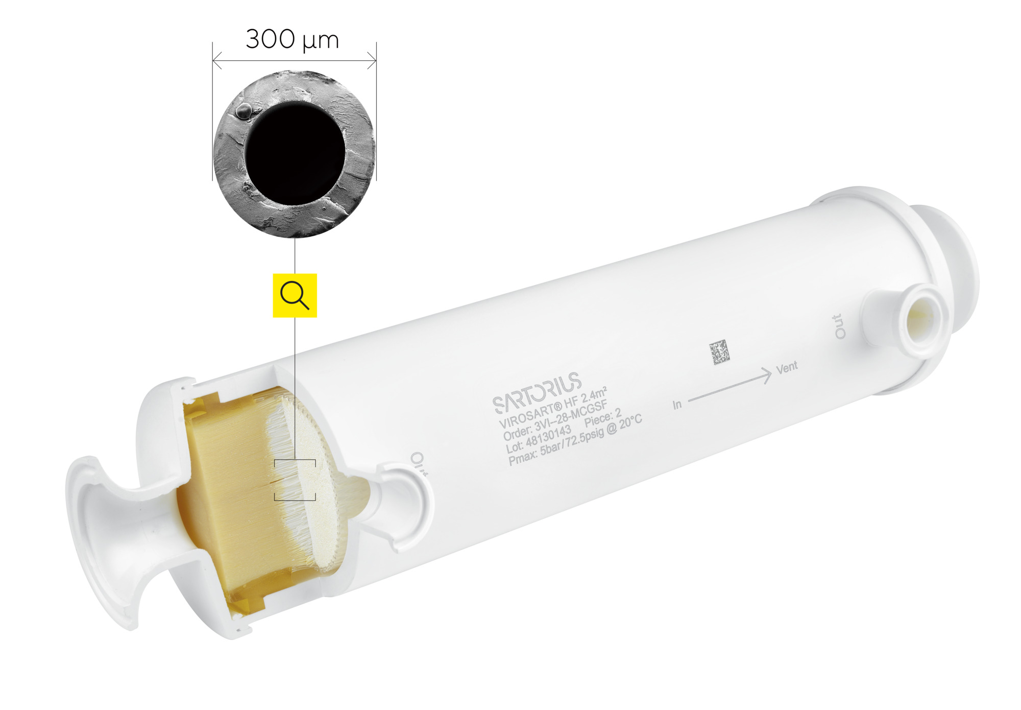 Virosart® HF Process Module 0.8 m² - Sterile Delivery