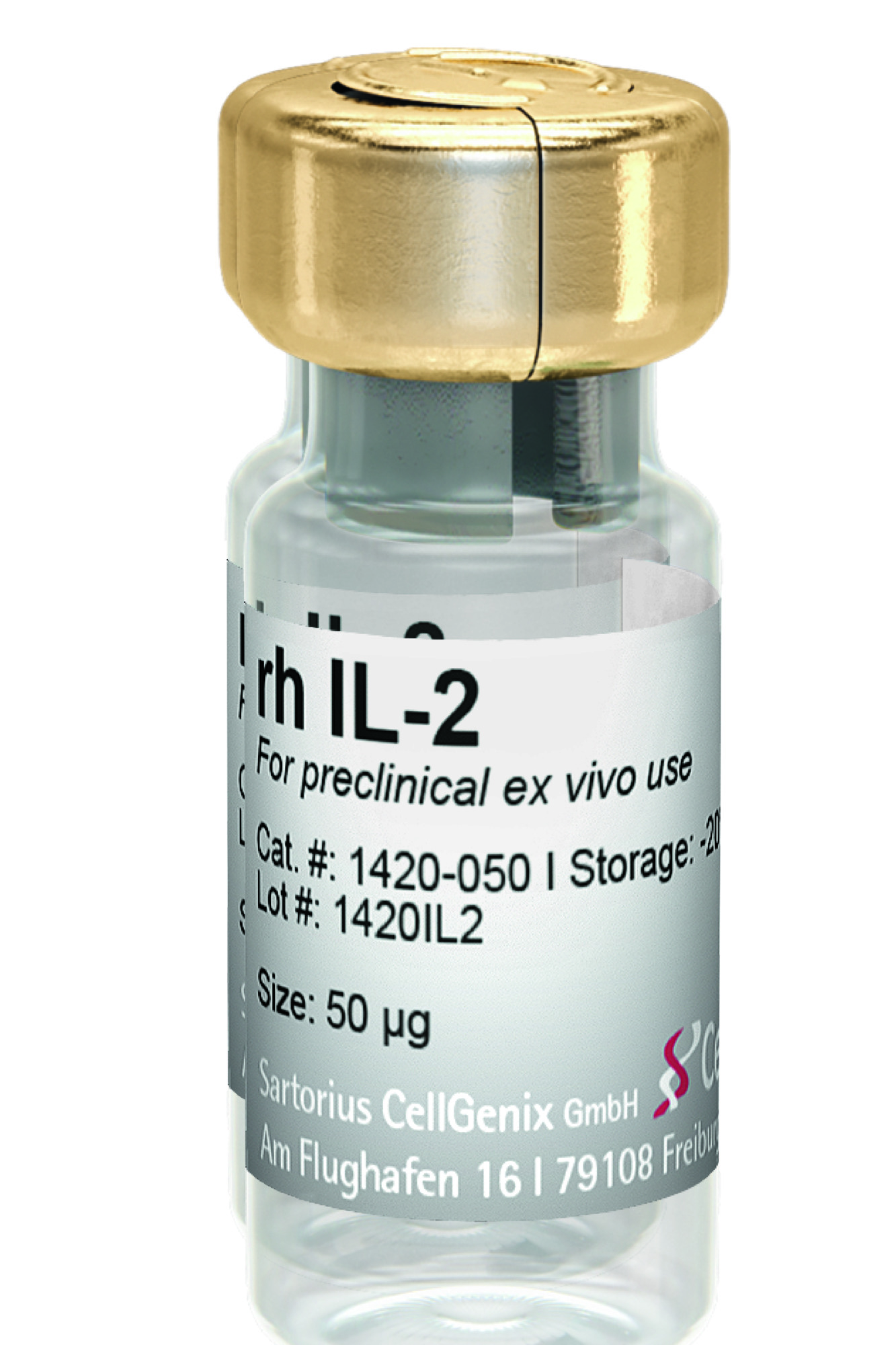 CellGenix® rh IL-2 (Preclinical Grade)