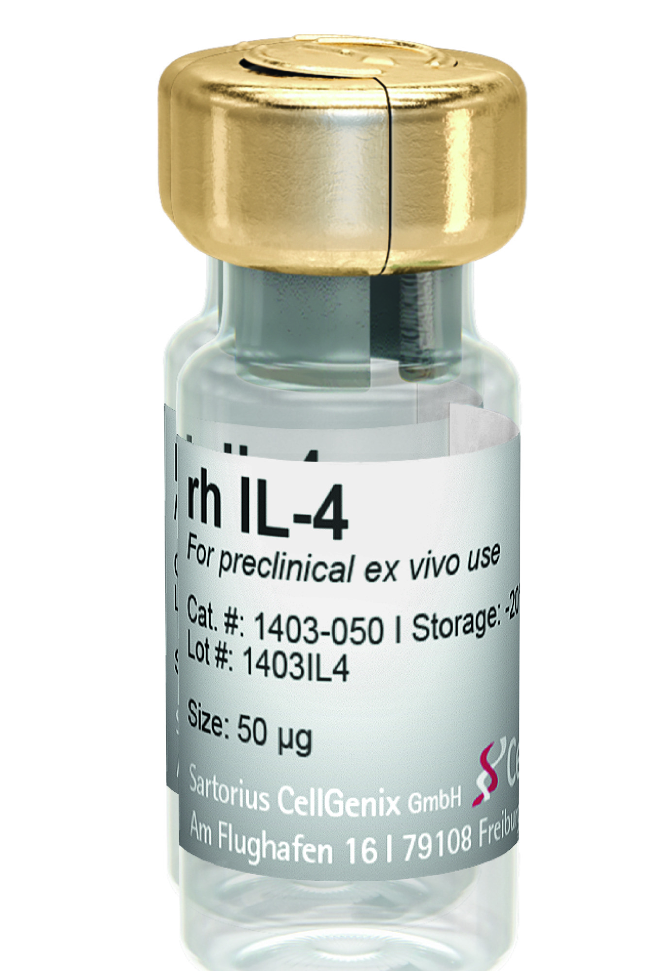 CellGenix® rh IL-4 (Preclinical Grade)