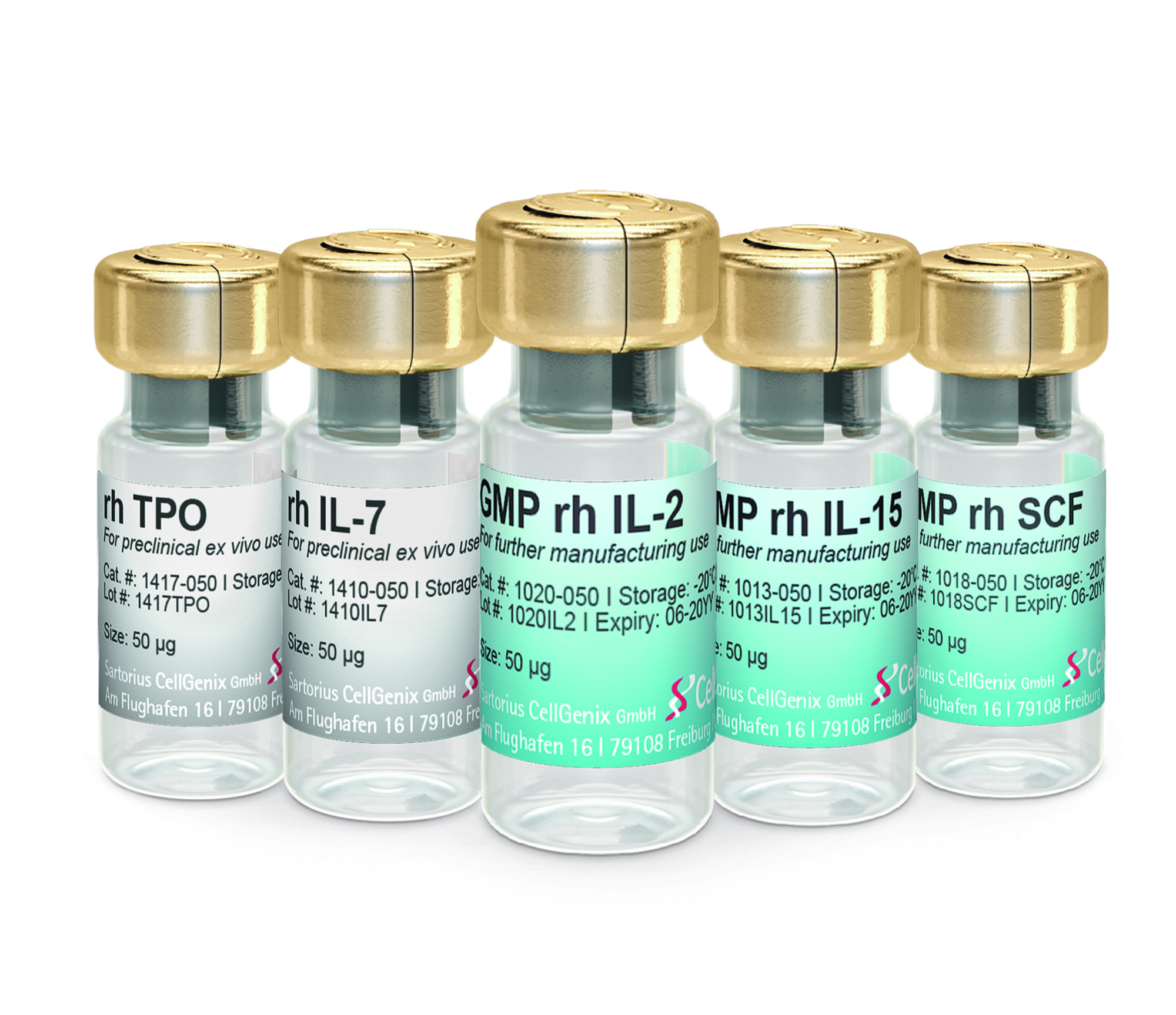 CellGenix® Growth Factors and Cytokines