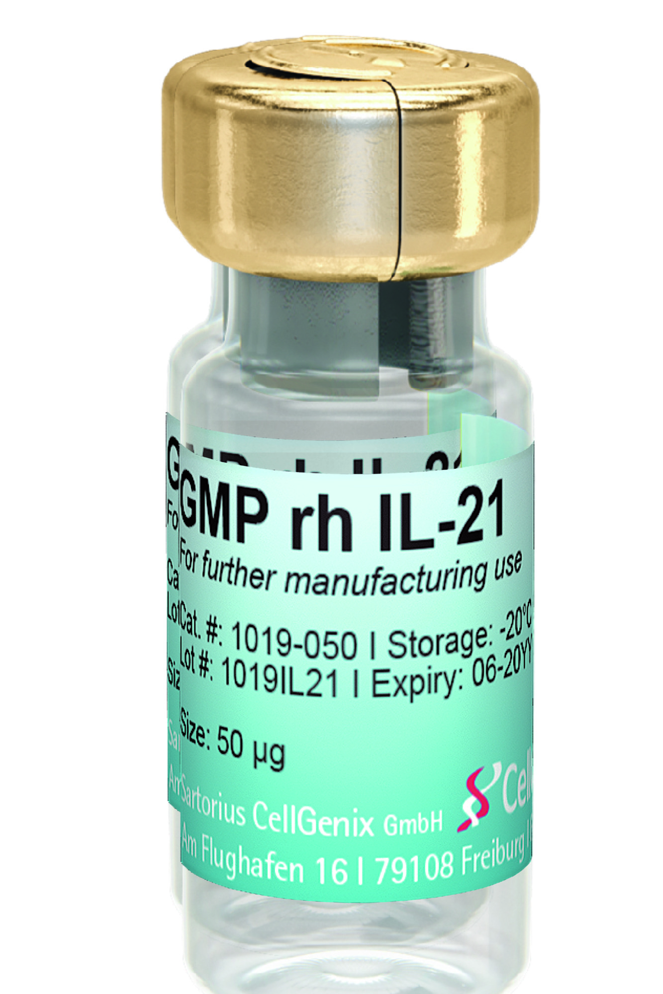 CellGenix® rh IL-21 (GMP Grade)