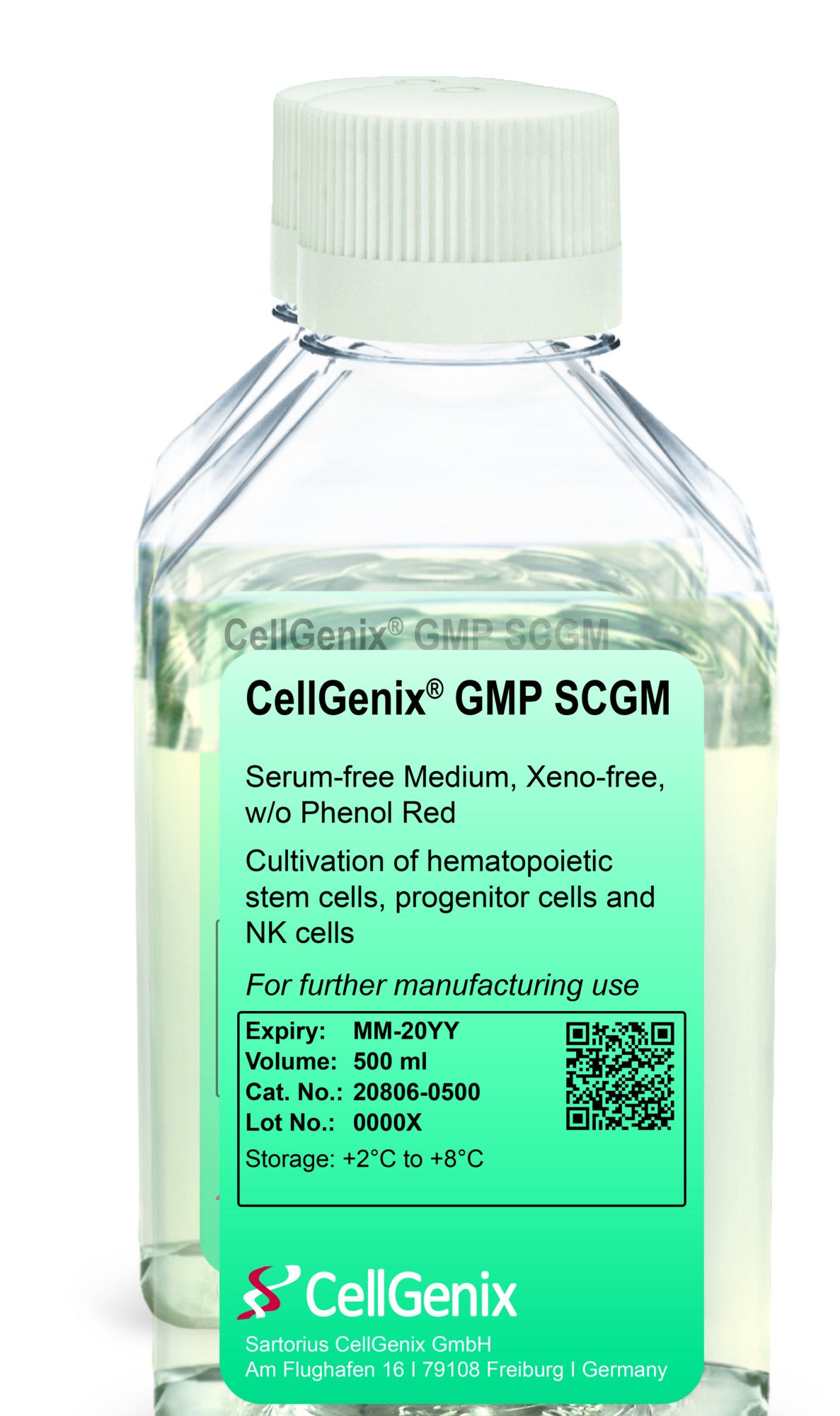 CellGenix® GMP SCGM w/o Phenol Red