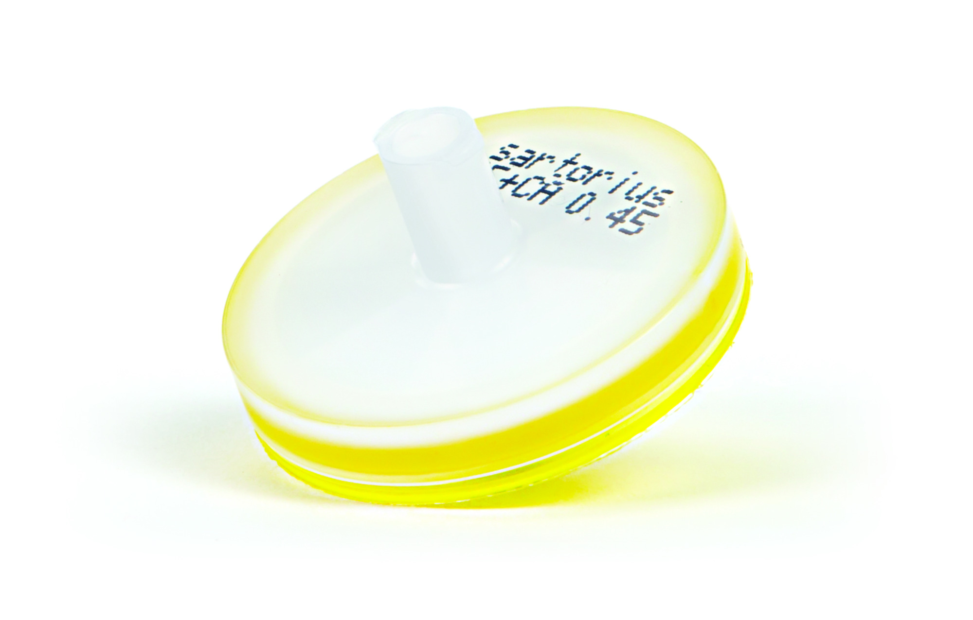 Minisart® NML Standard Syringe Filter, Surfactant-free Cellulose Acetate (SFCA), Pore Size 0.45 µm, Female Luer Lock, Male Luer Lock, for research use only