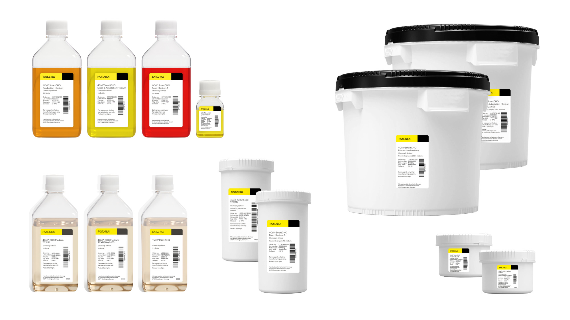 4Cell® CHO Media and Feeds