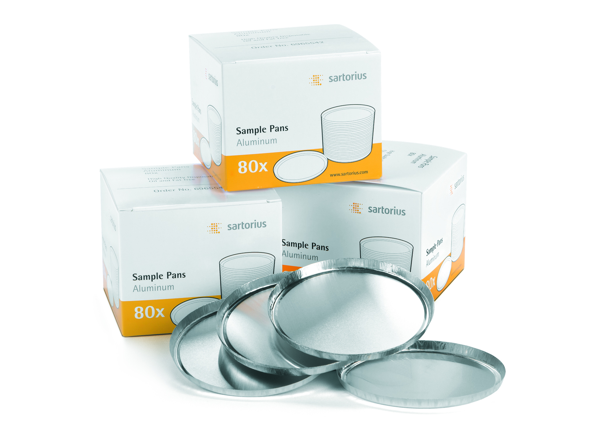 Aluminum dishes (package of 80)