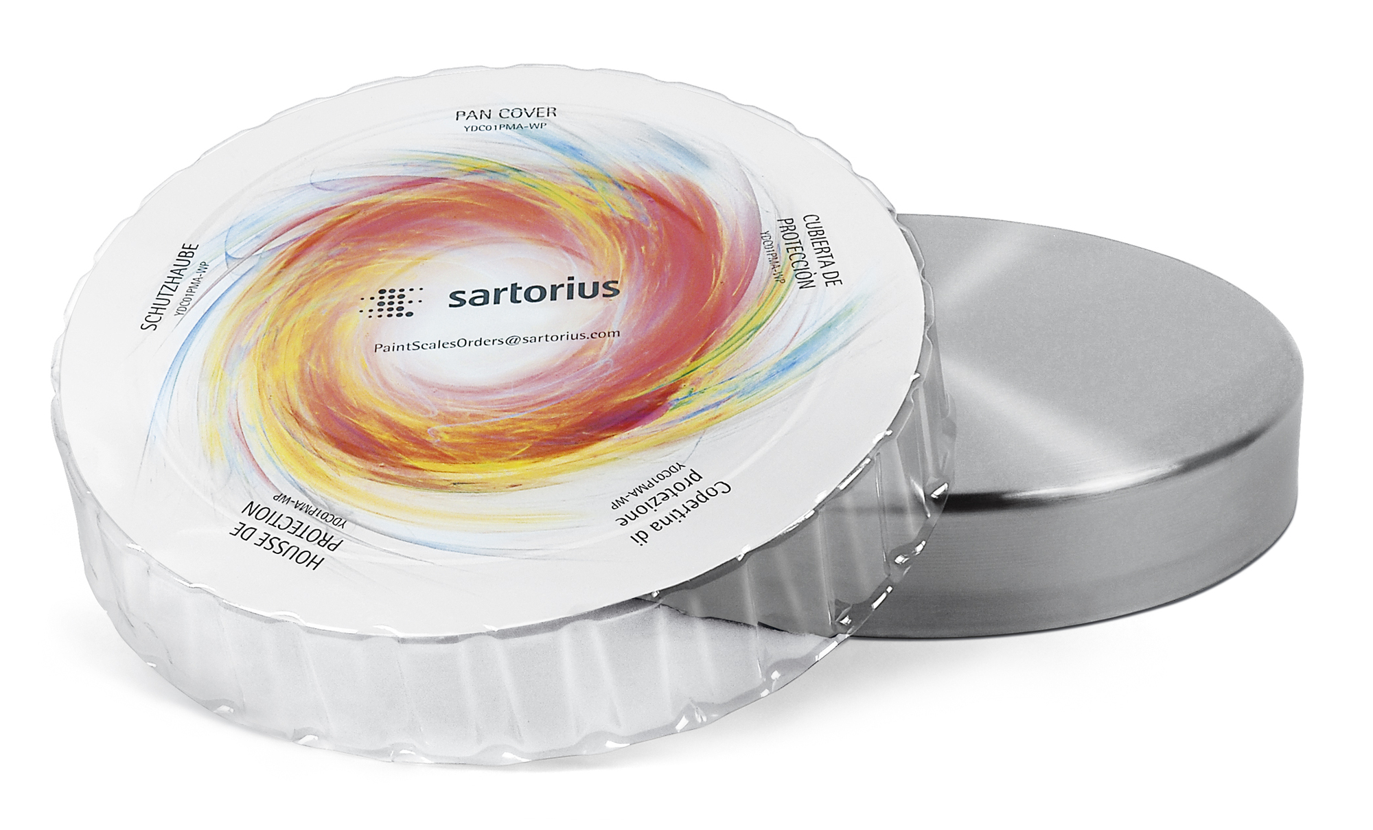 In-use cover for round PMA.Quality weighing pan (Package Contents 10 pcs)