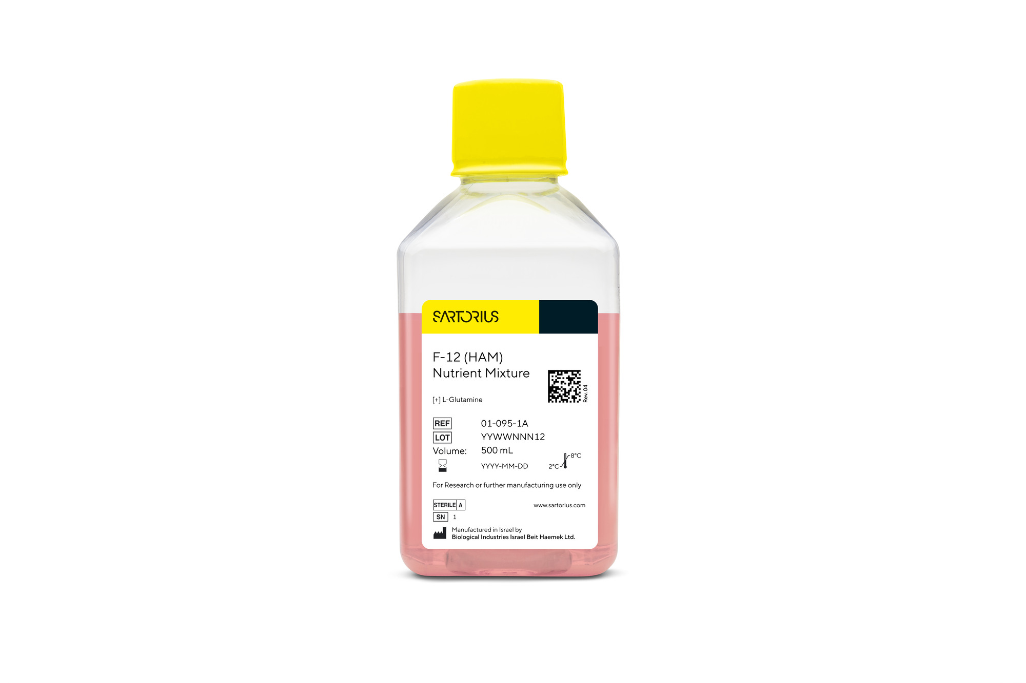 F-12 (HAM) Nutrient Mixture, 500ml