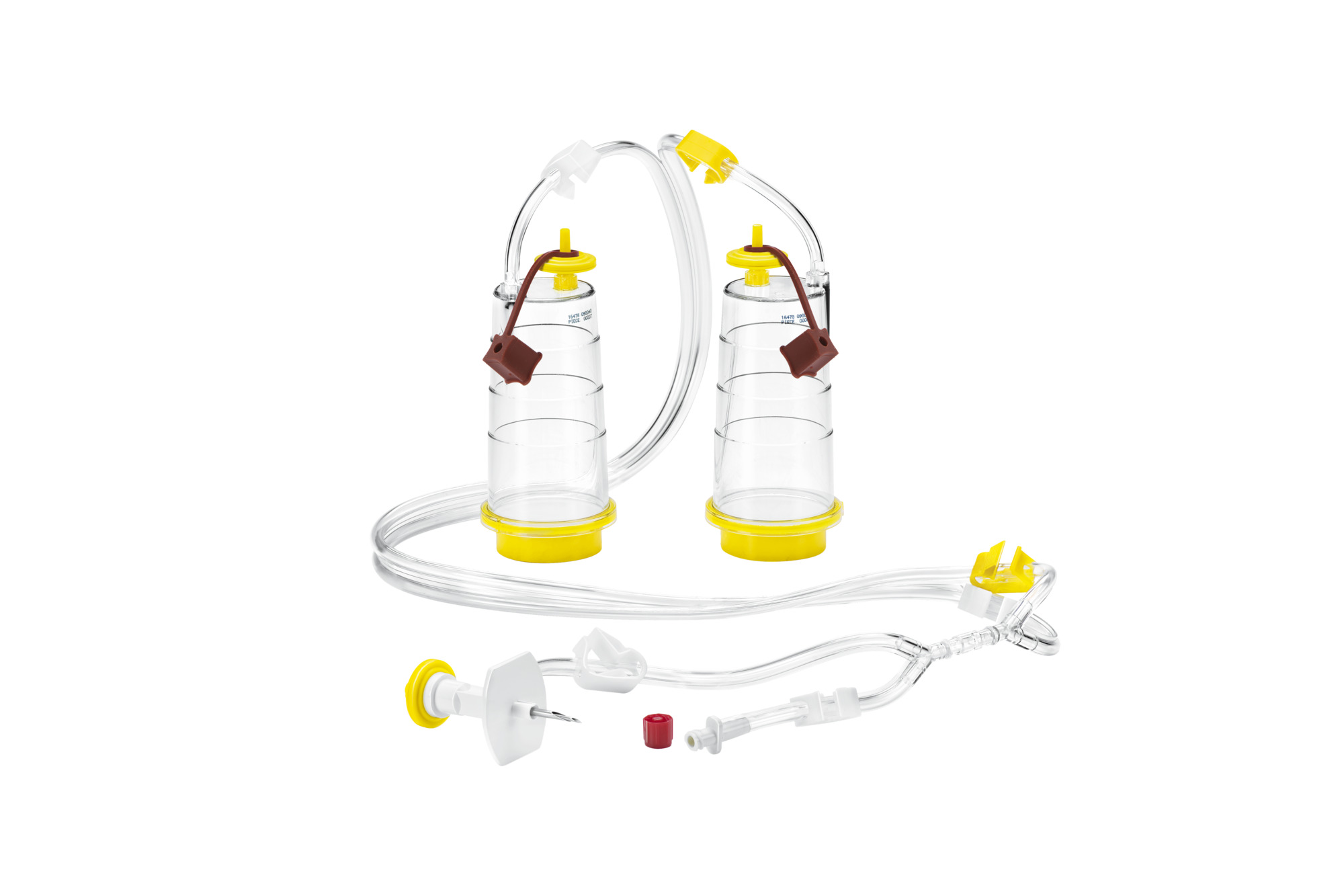 Sterisart® two-connector system for liquids in containers with a luer connector