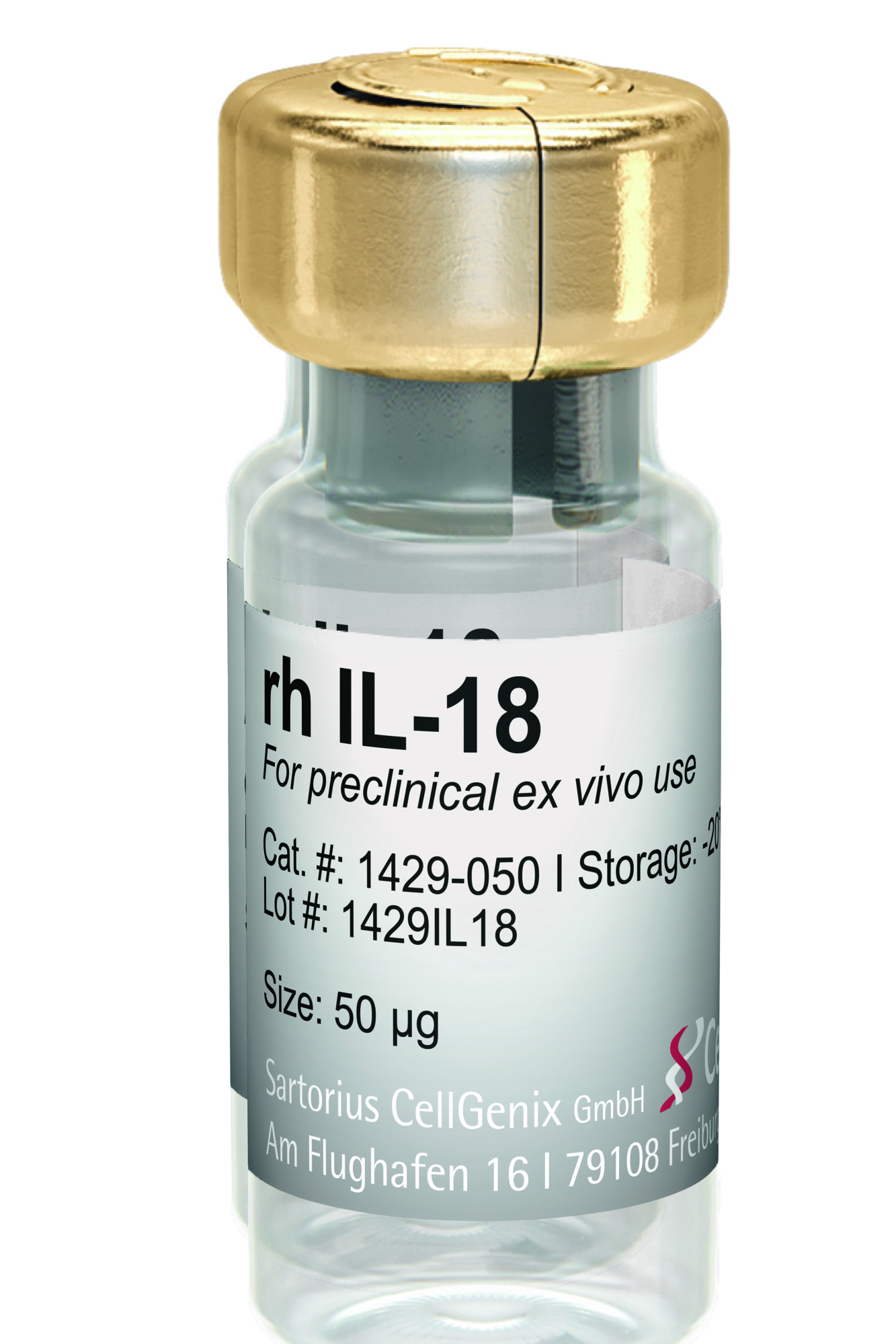 CellGenix® Preclinical rh IL-18