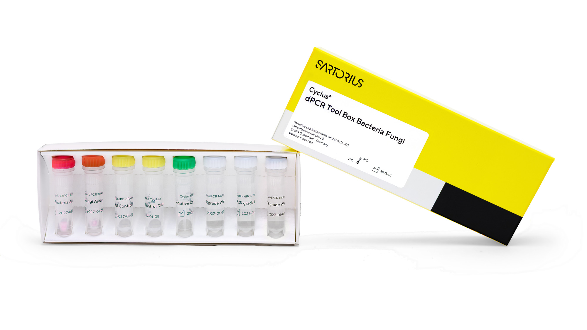 Cyclus ® dPCR Tool Box - Bacteria Fungi