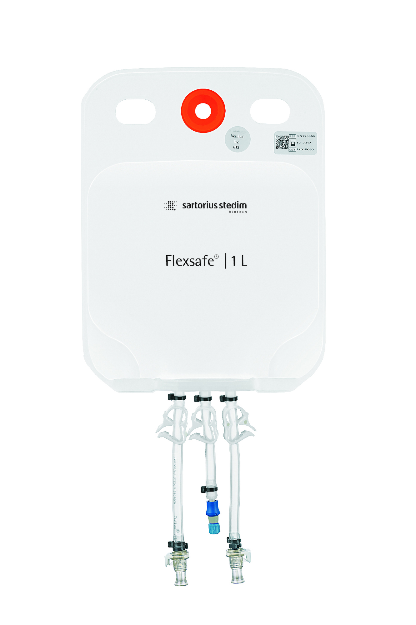 Flexsafe® 2D Bag for Sampling - MPC male - MPC male - 1 L