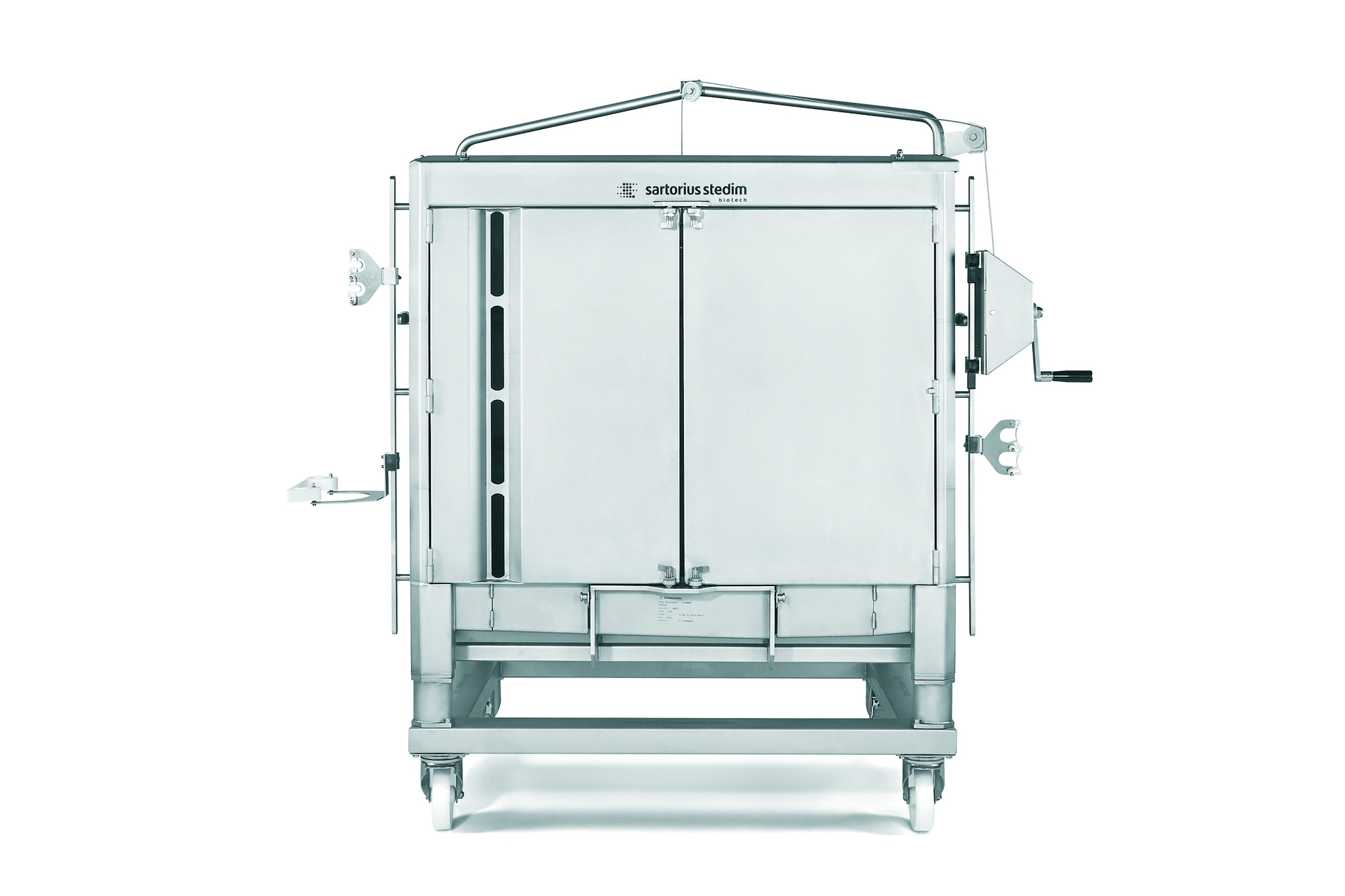 Palletank® for Large Volume Storage 1000 L with Wheels with Weighing