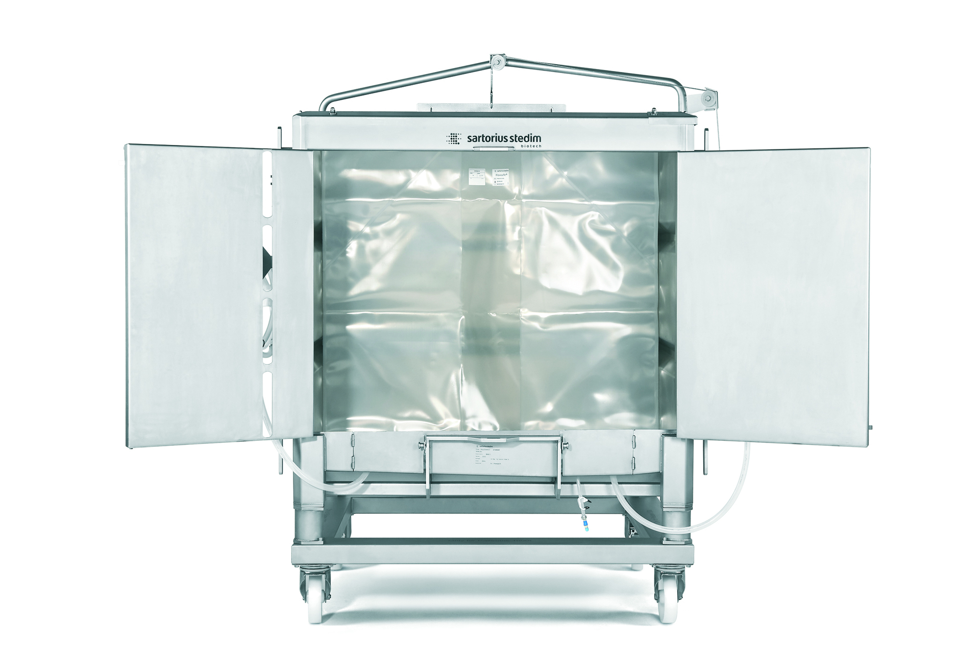Palletank® for Large Volume Storage 1000 L with Wheels with Weighing