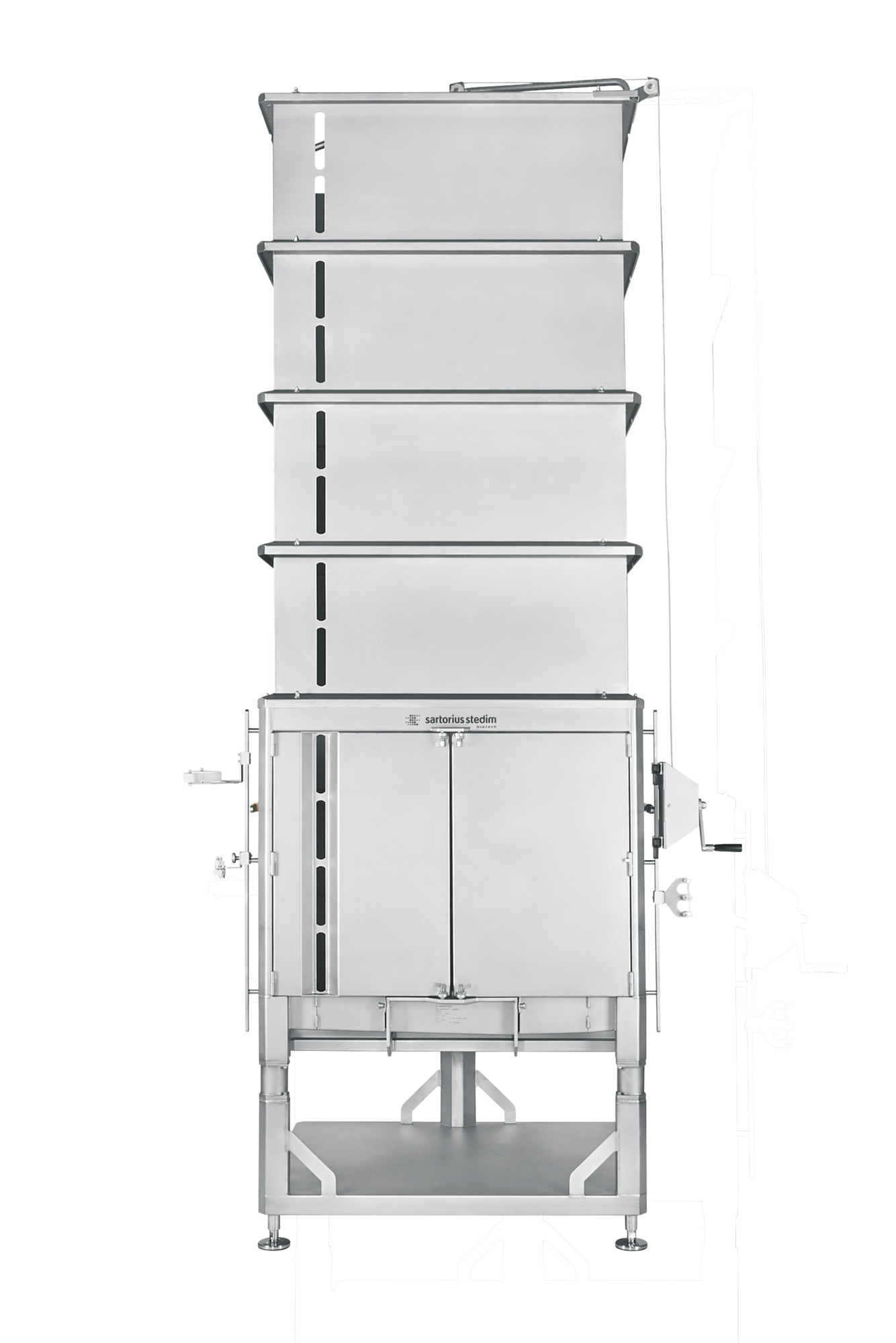 Palletank® for Large Volume Storage 3000 L with Weighing