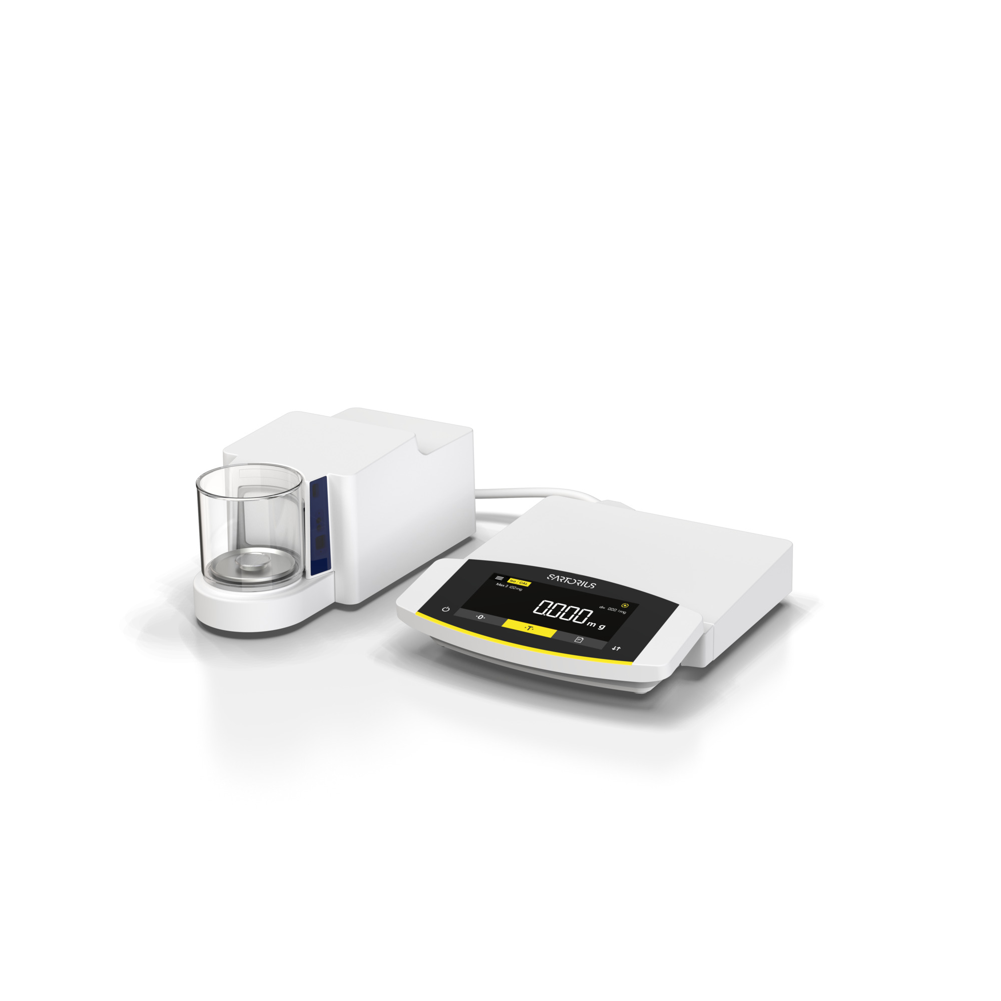 Cubis® II Essential Micro Balance with 0.001|0.002|0.005 mg readability, Automatic Round Glass Draft Shield