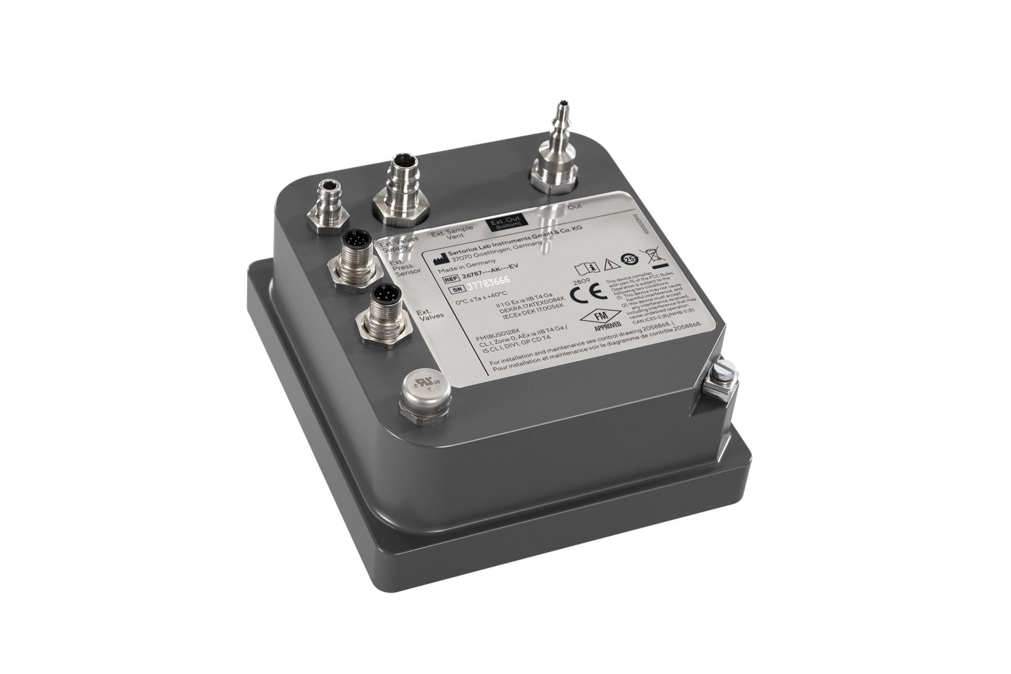 Accessory Kit for External Venting (AKEV) Sartocheck® 5 | 5 Plus