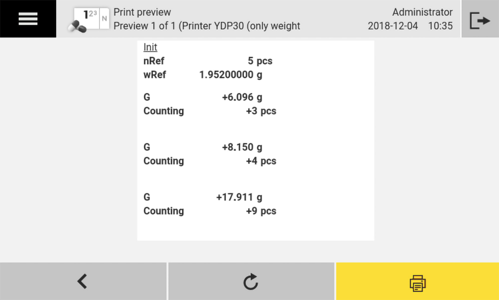 Cubis® II Software Application for Advanced Software Package
