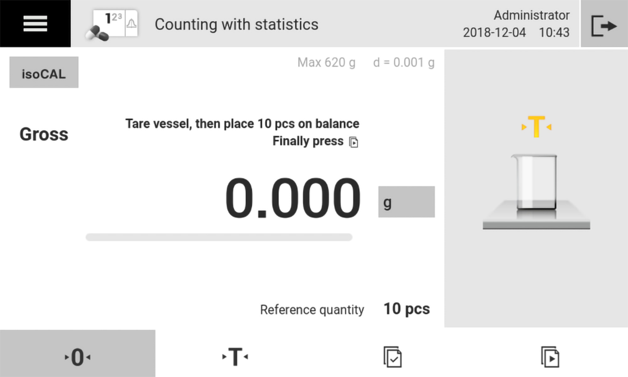 Cubis® II Software Application for Advanced Software Package