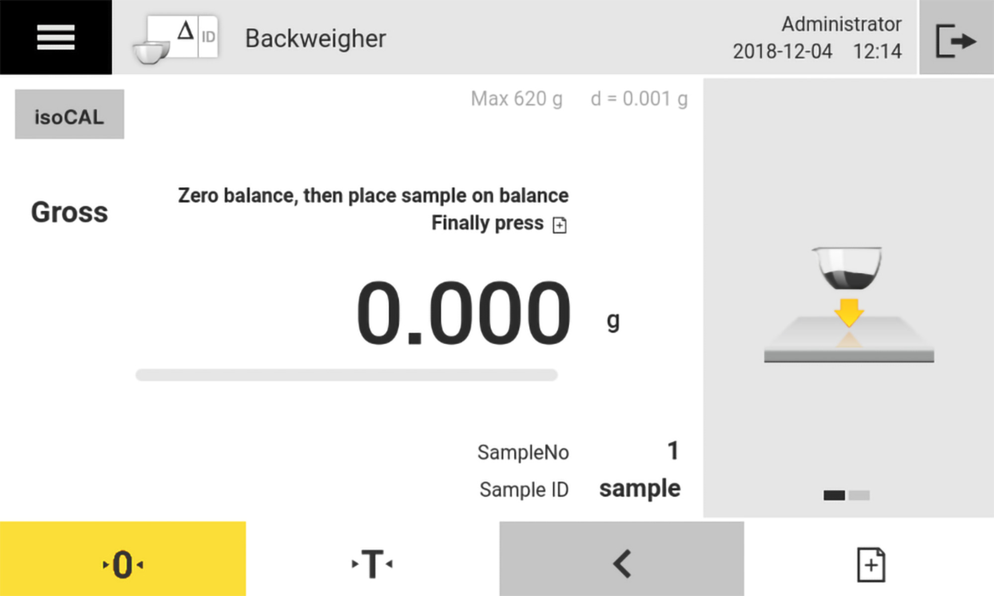 Cubis® II Software Application for Advanced Software Package