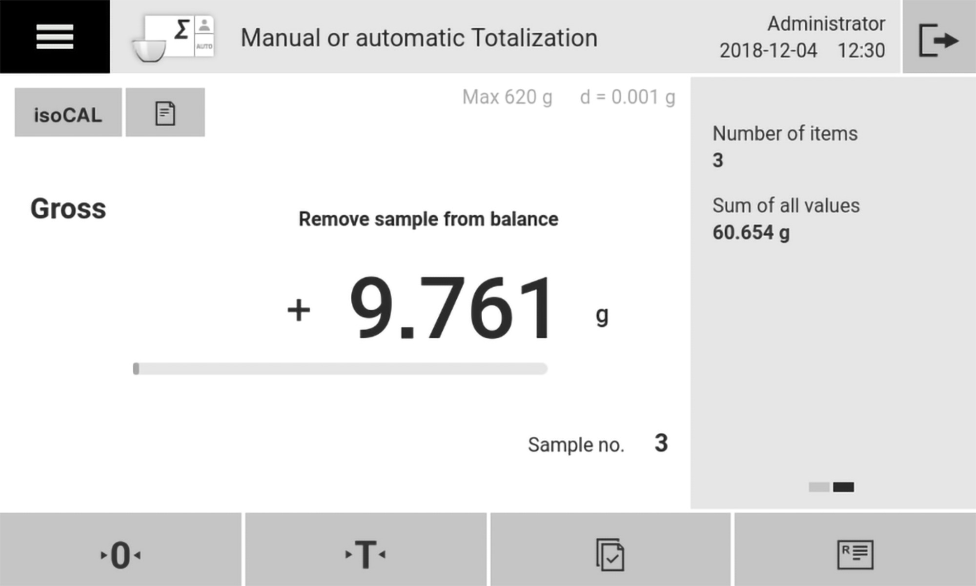 Cubis® II Software Application for Advanced Software Package