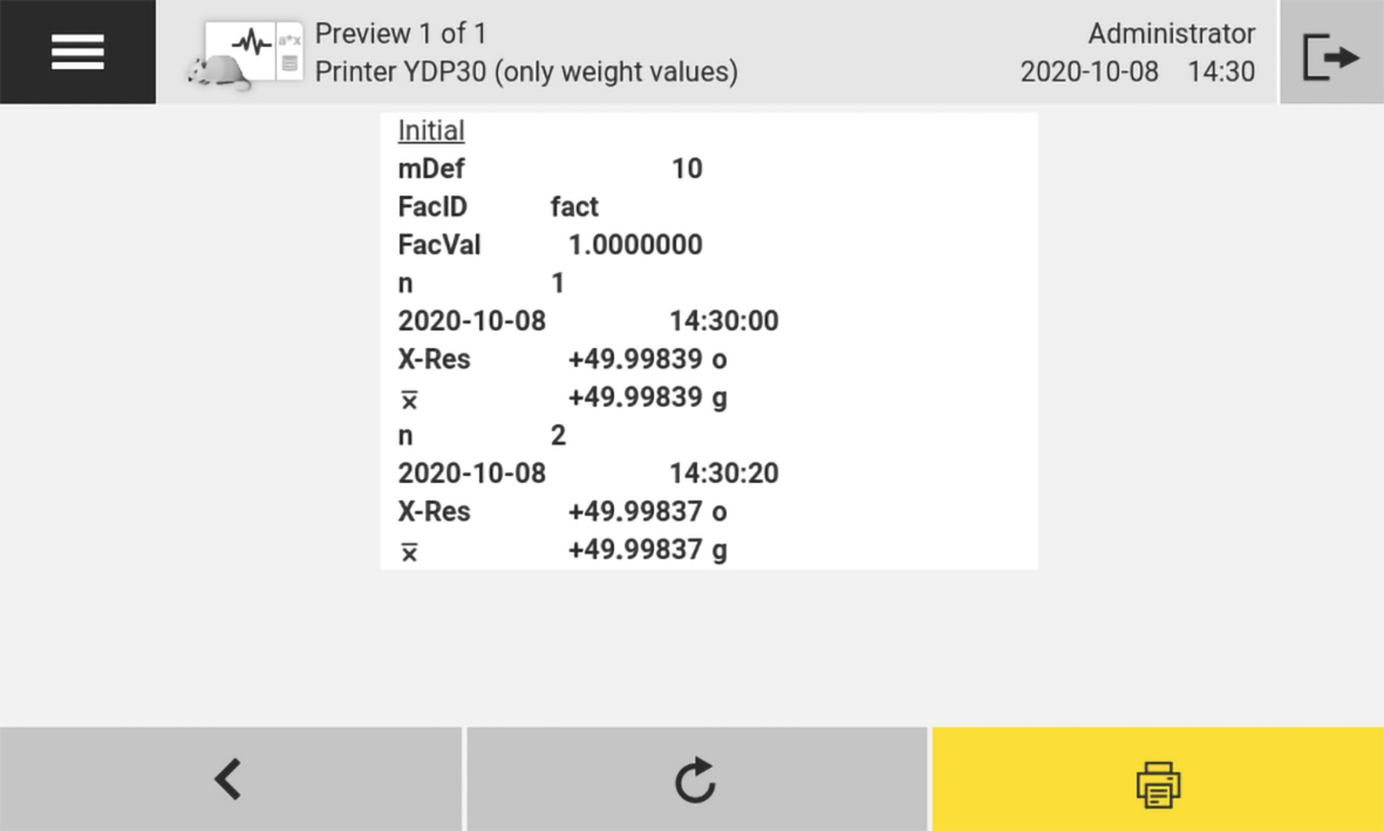Cubis® II Software Application for Advanced Software Package